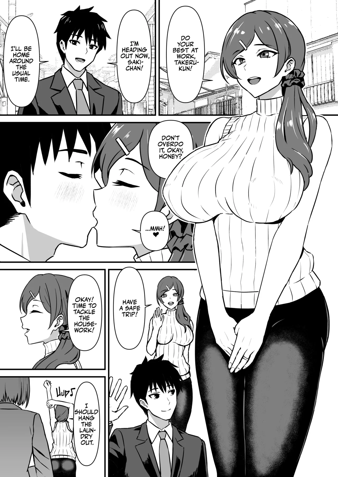 Hitozuma Kairou ~Danna Omoi no Hitozuma wa Saimin de Midara na Fuuzokujou e Kawarihateru~ | Married Woman Rebrand page 2 full