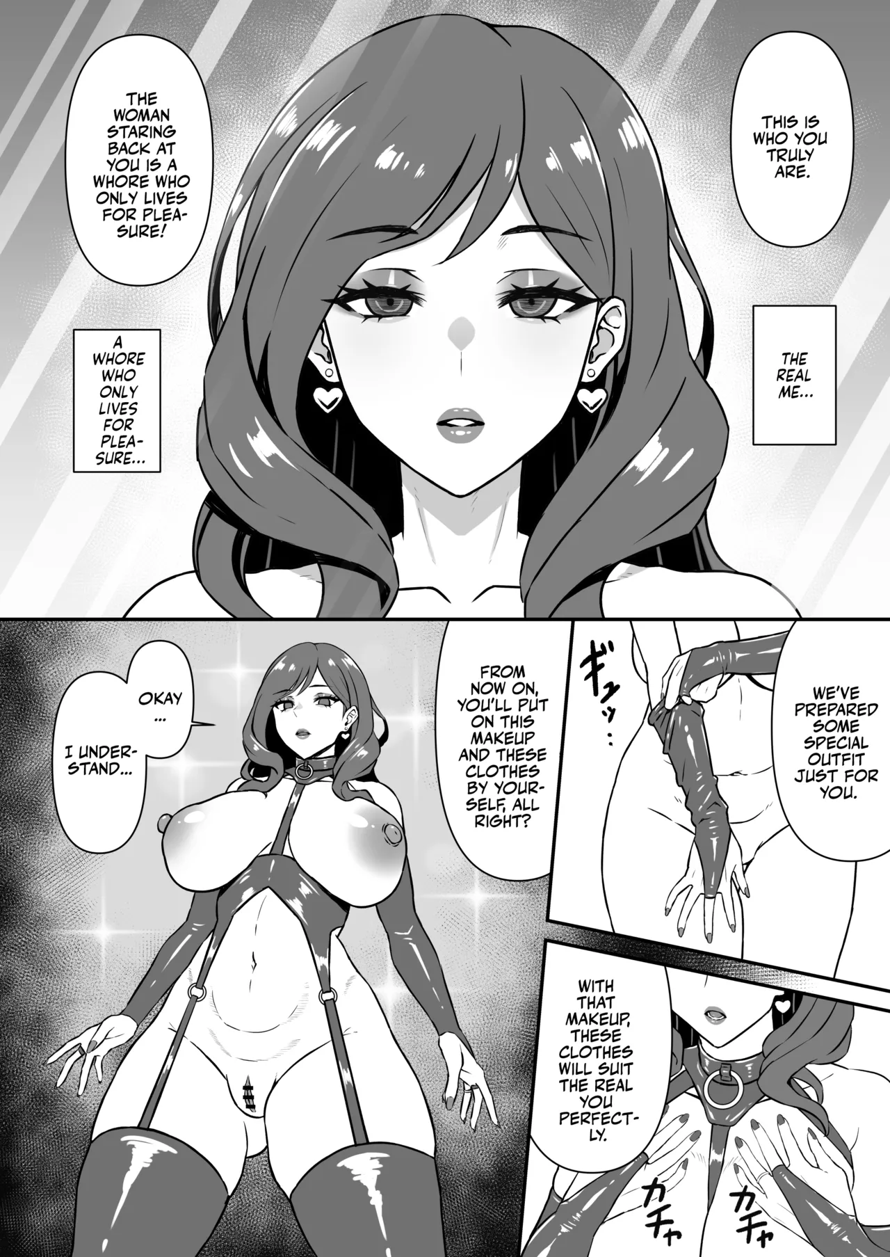 Hitozuma Kairou ~Danna Omoi no Hitozuma wa Saimin de Midara na Fuuzokujou e Kawarihateru~ | Married Woman Rebrand page 7 full