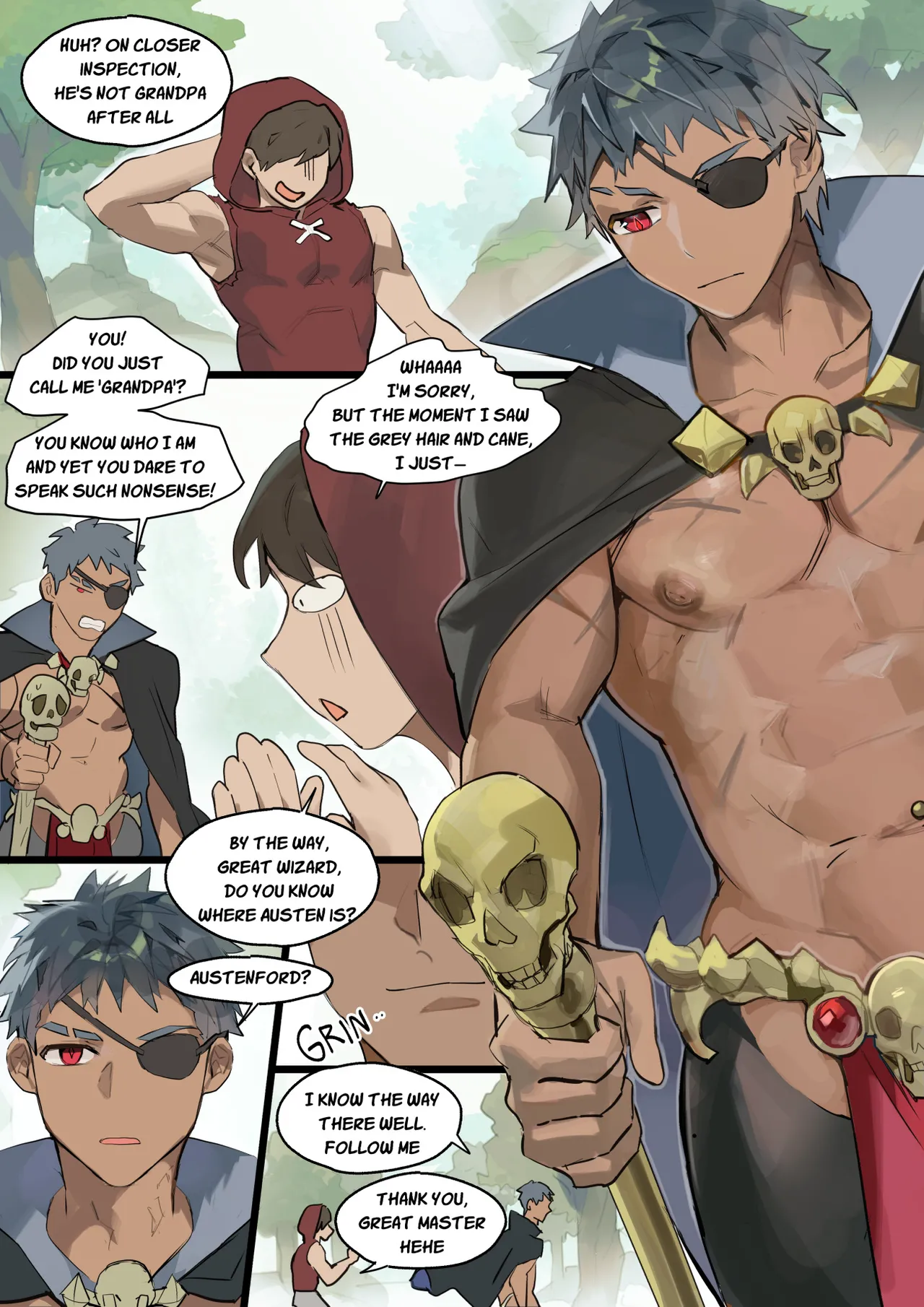 The Legend of D*ck the Hero : Episode 2 page 9 full