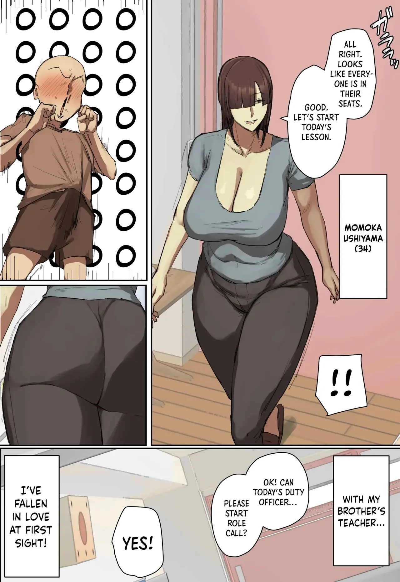 It was Love at First Sight With my Brothers Teacher on his School’s Visitation Day! page 4 full