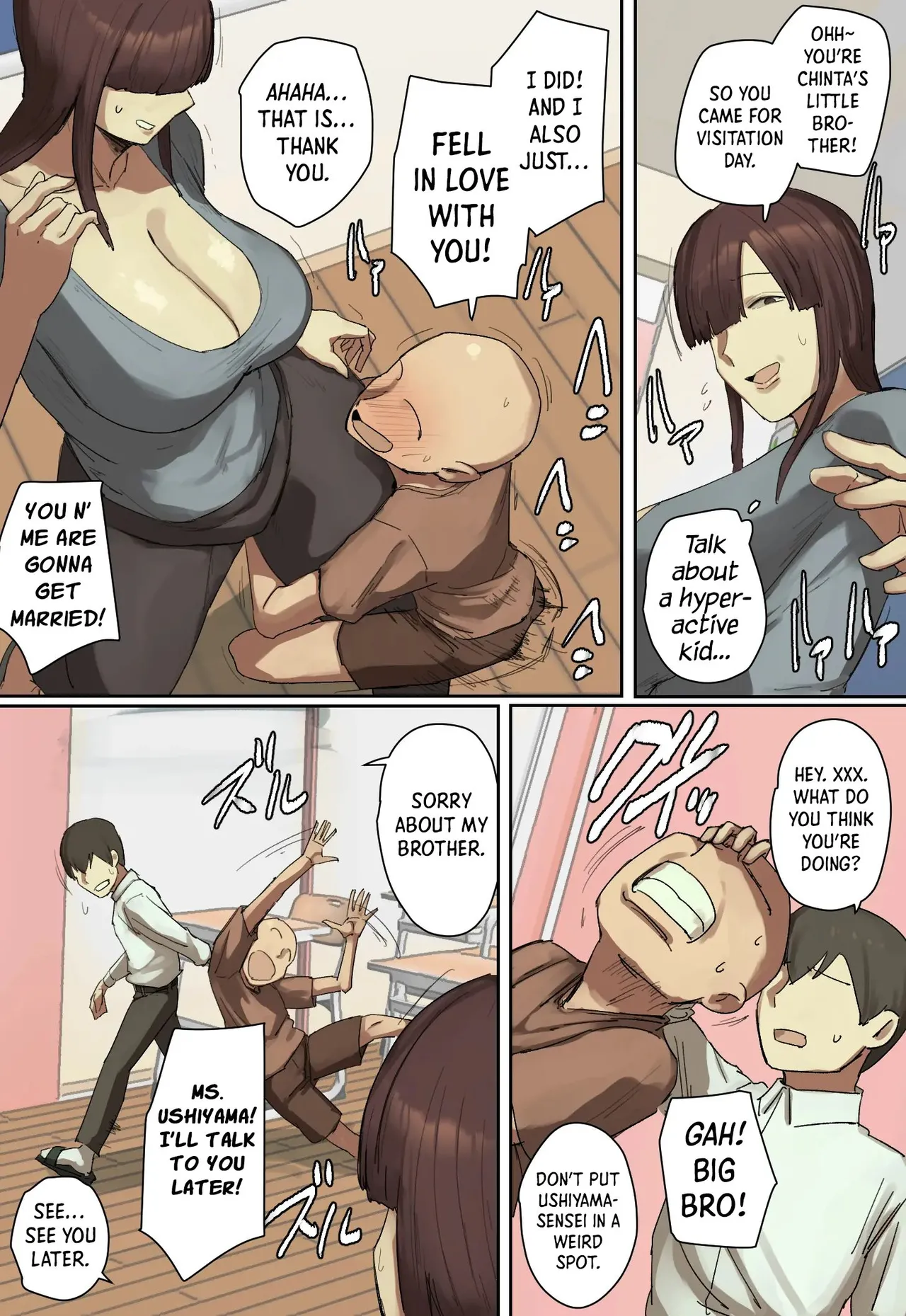 It was Love at First Sight With my Brothers Teacher on his School’s Visitation Day! page 6 full