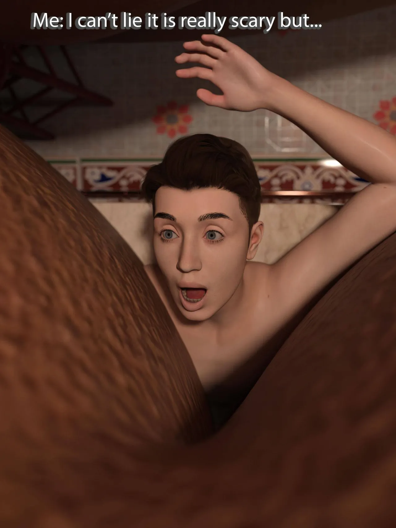 Me and My Giantess Maid part.2 page 6 full