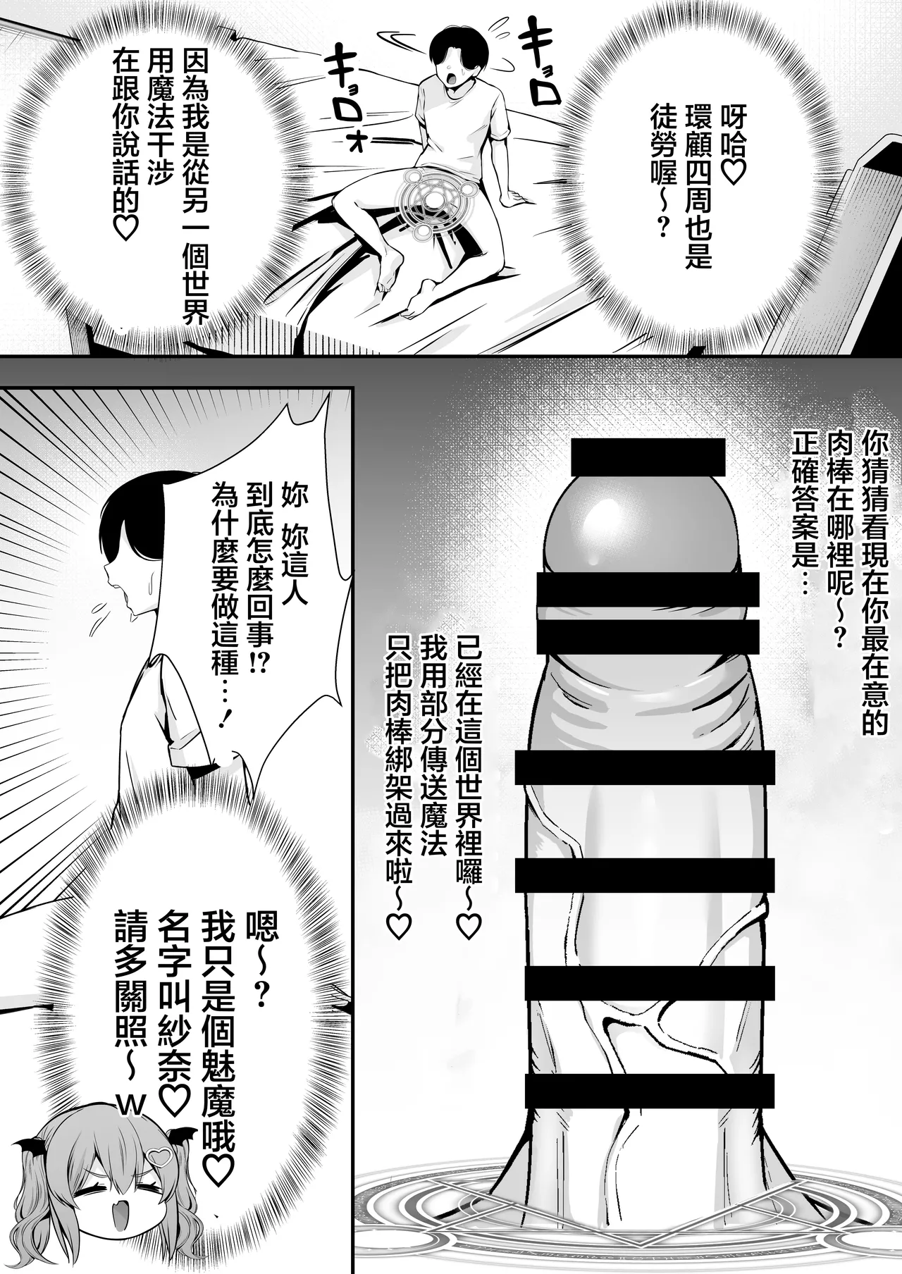 Succubus ni Chinpo Dake Tensou Mahou de Rachi Sarete Sukikatte Tetteiteki ni Sakusei Sareru Ohanashi page 5 full