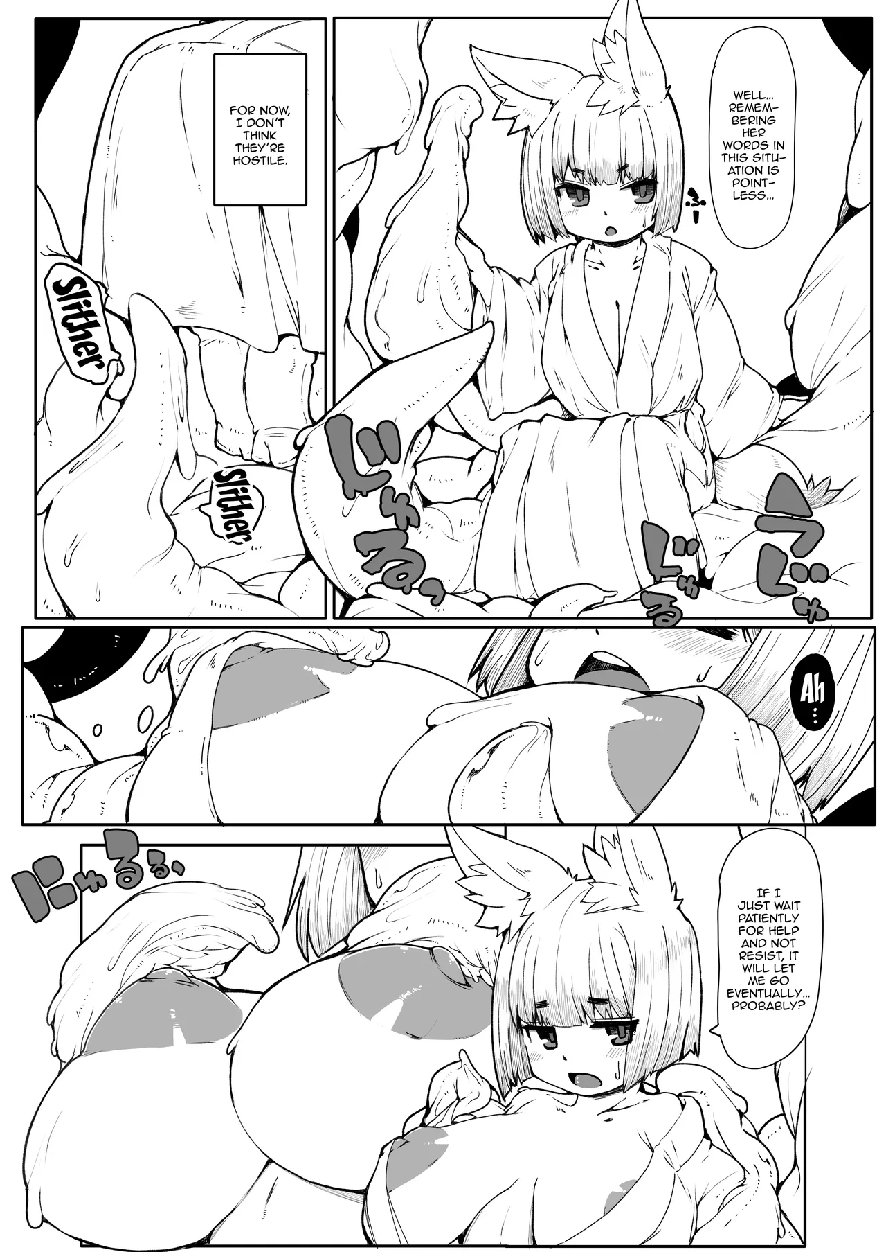 Okitsune Loli Baba Rough Maker & Kouiu Situ Iiyone Hon | Kitsune Hag-Brat Laugh Maker and Book Of Situations I Like page 4 full
