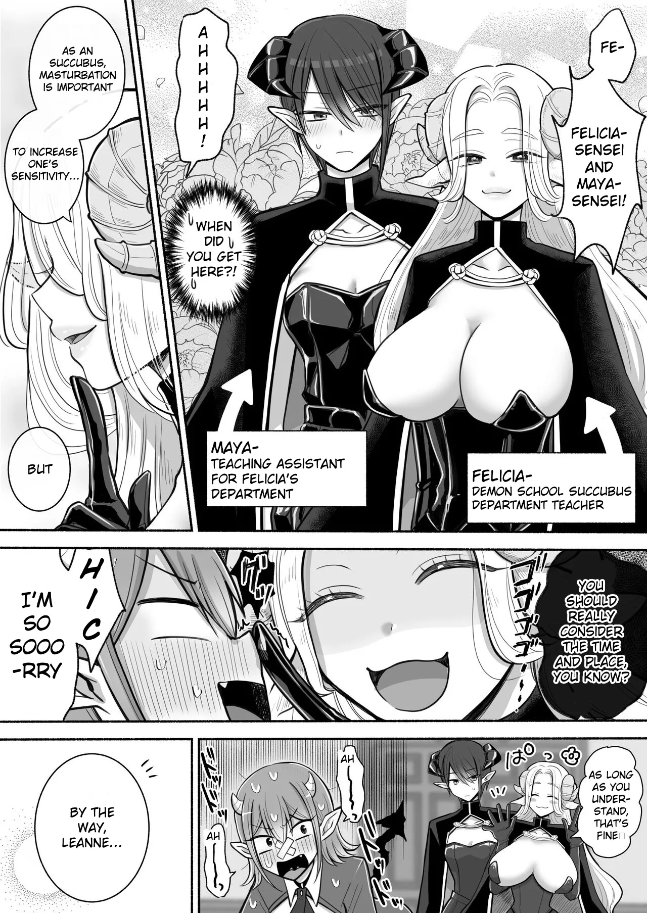 Yuri de Succubus! 2 ~Koi suru Inma, Ningen to no Koi o Jouju saseru!?~ | Yuri de Succubus! 2 - A  Lovestruck Succubus Makes Her Love with a Human Come True! page 8 full