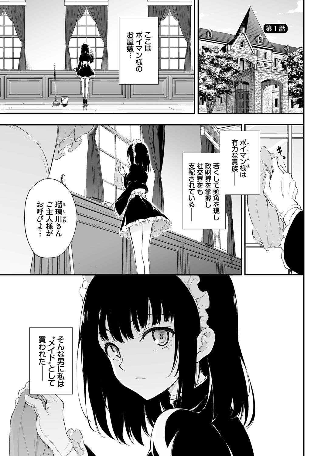 Maid Kyouiku. -Botsuraku Kizoku Rurikawa Tsubaki- page 4 full