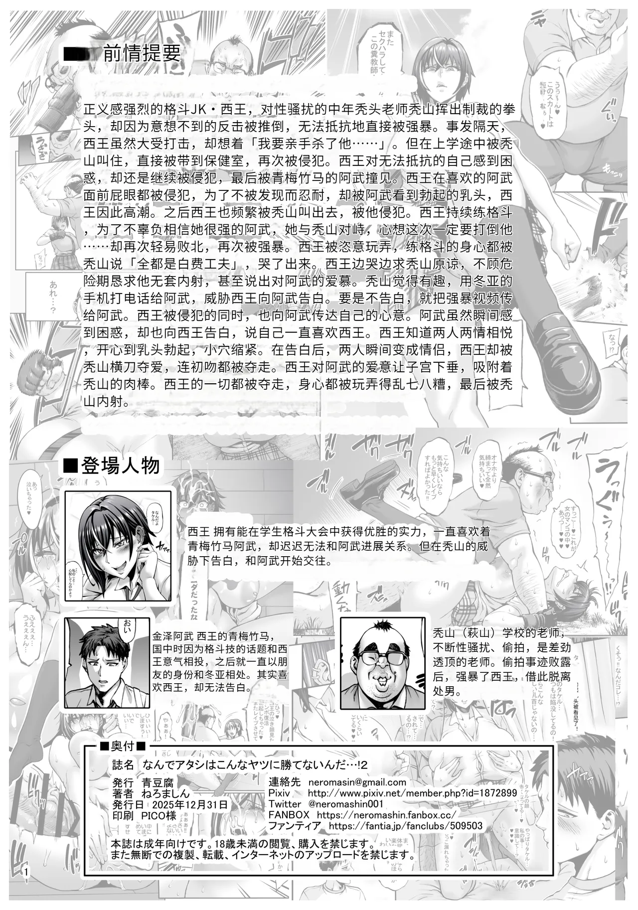 Nande Atashi wa Konna Yatsu ni Katenai nda...! 2 page 2 full