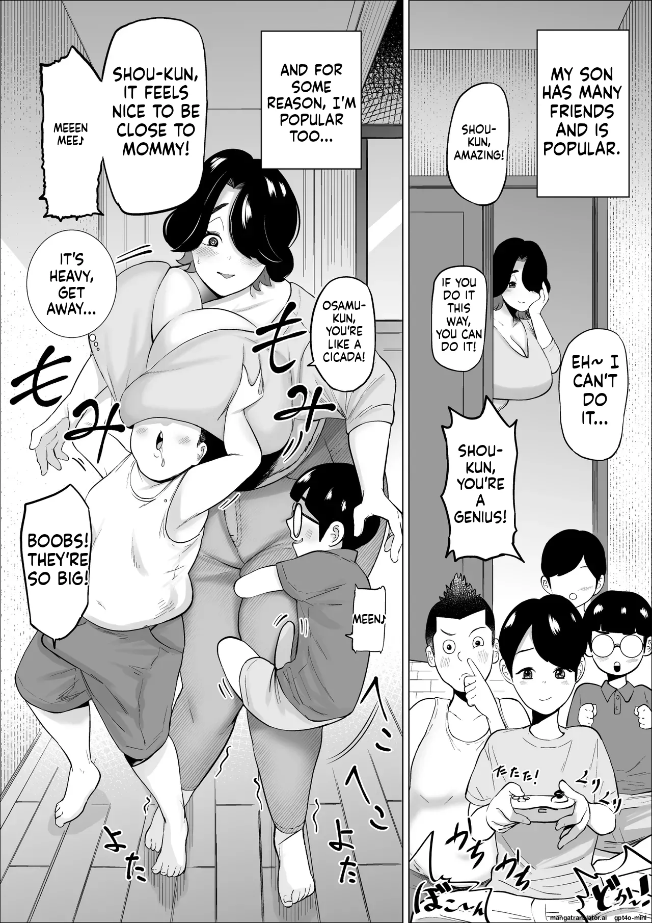 Sho-kun's Mom Feels Good in Every Way page 2 full