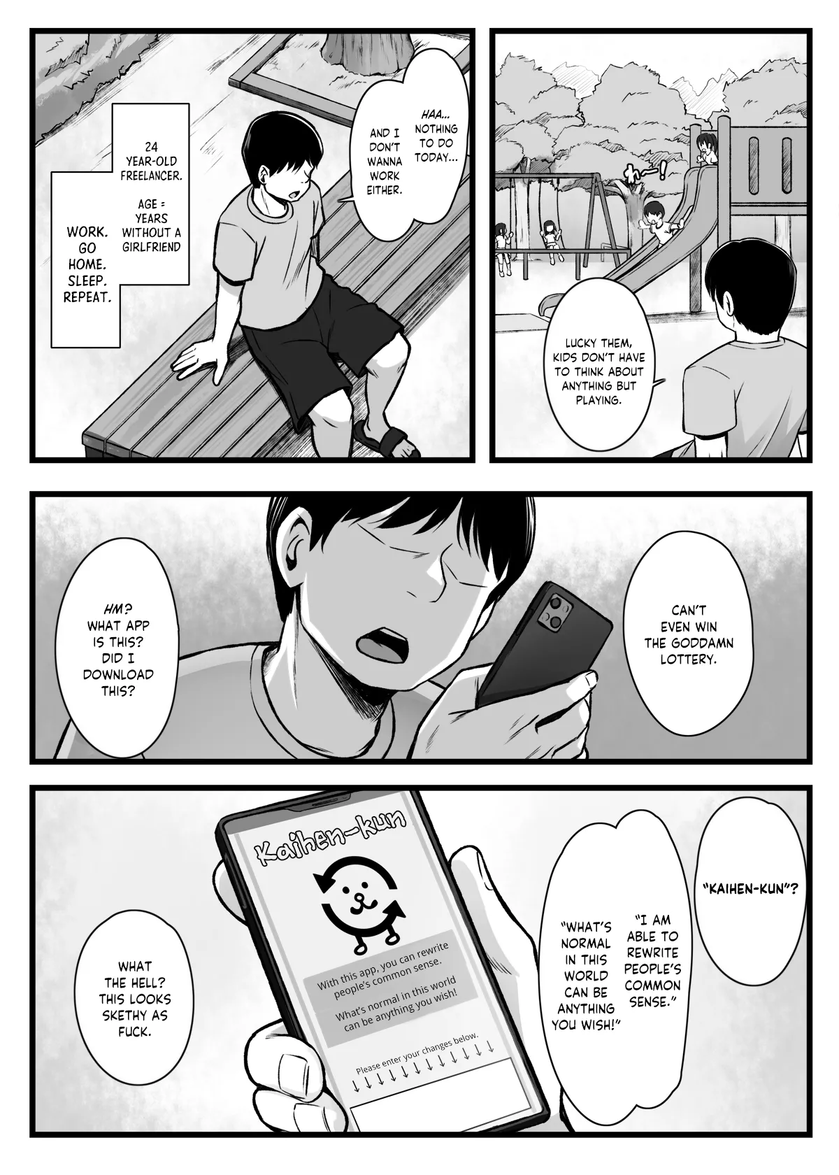 Joushiki Kaihen App "Kaihen-kun" de Yaritai Houdai! | Kaihen-kun: The Common Sense Altering App that let's you do Whatever You Want! page 2 full