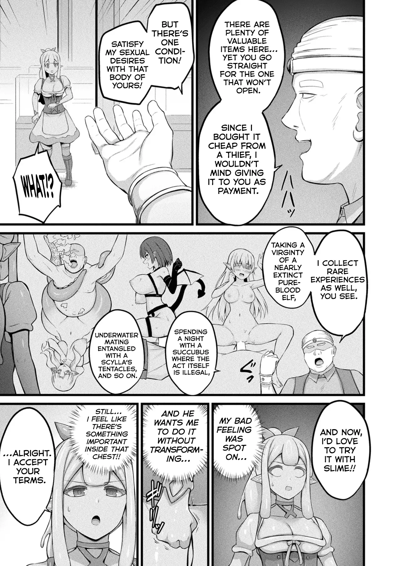 Slime Musume Meruru no Ecchi na Oshigoto Ch. 4 page 5 full