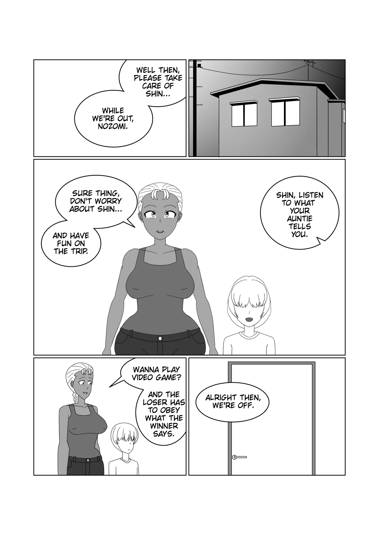 Baby Sitting page 1 full