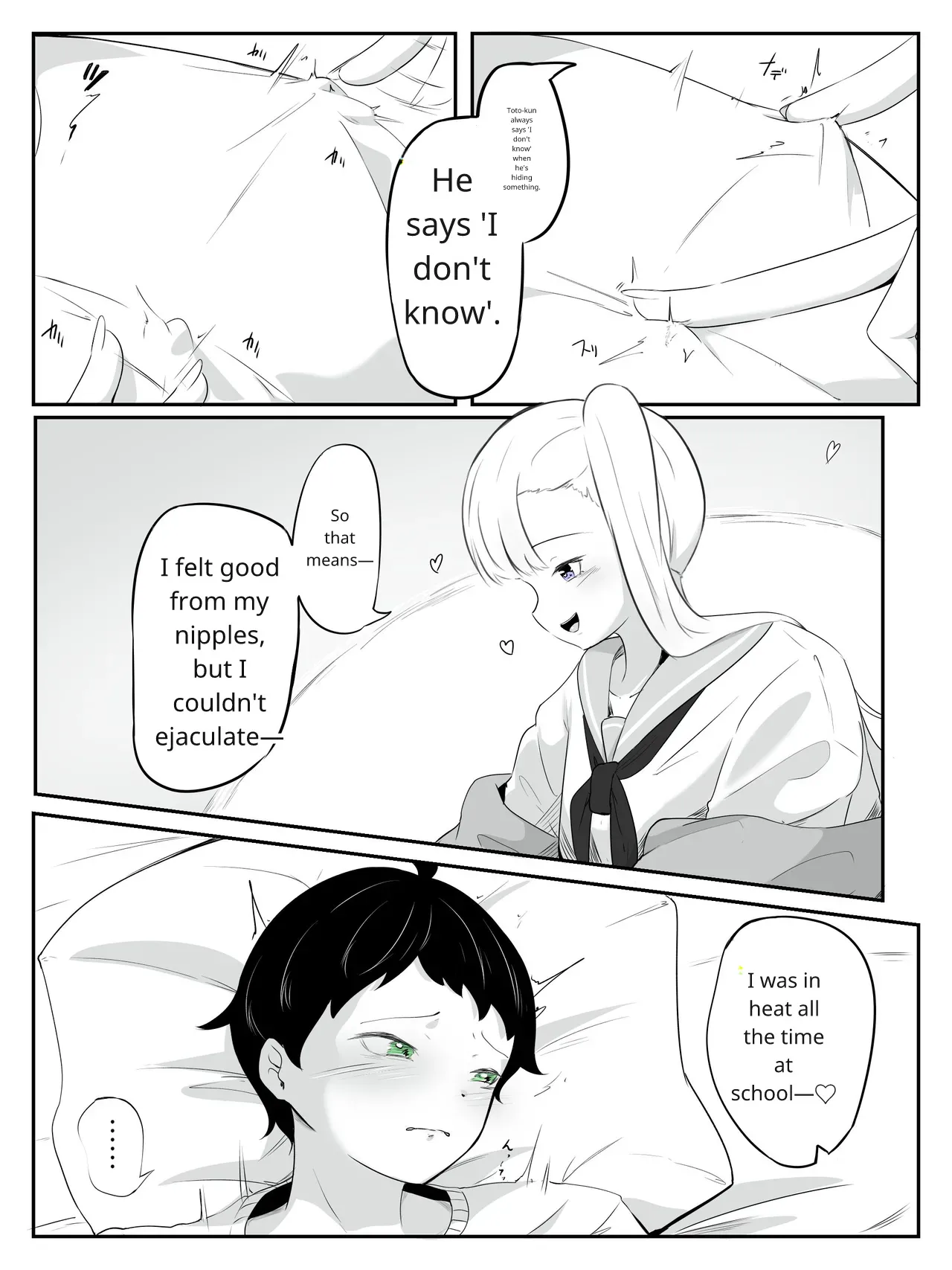 How to make a weak boy who ejaculates with a fake chastity belt strap-on 2 page 10 full