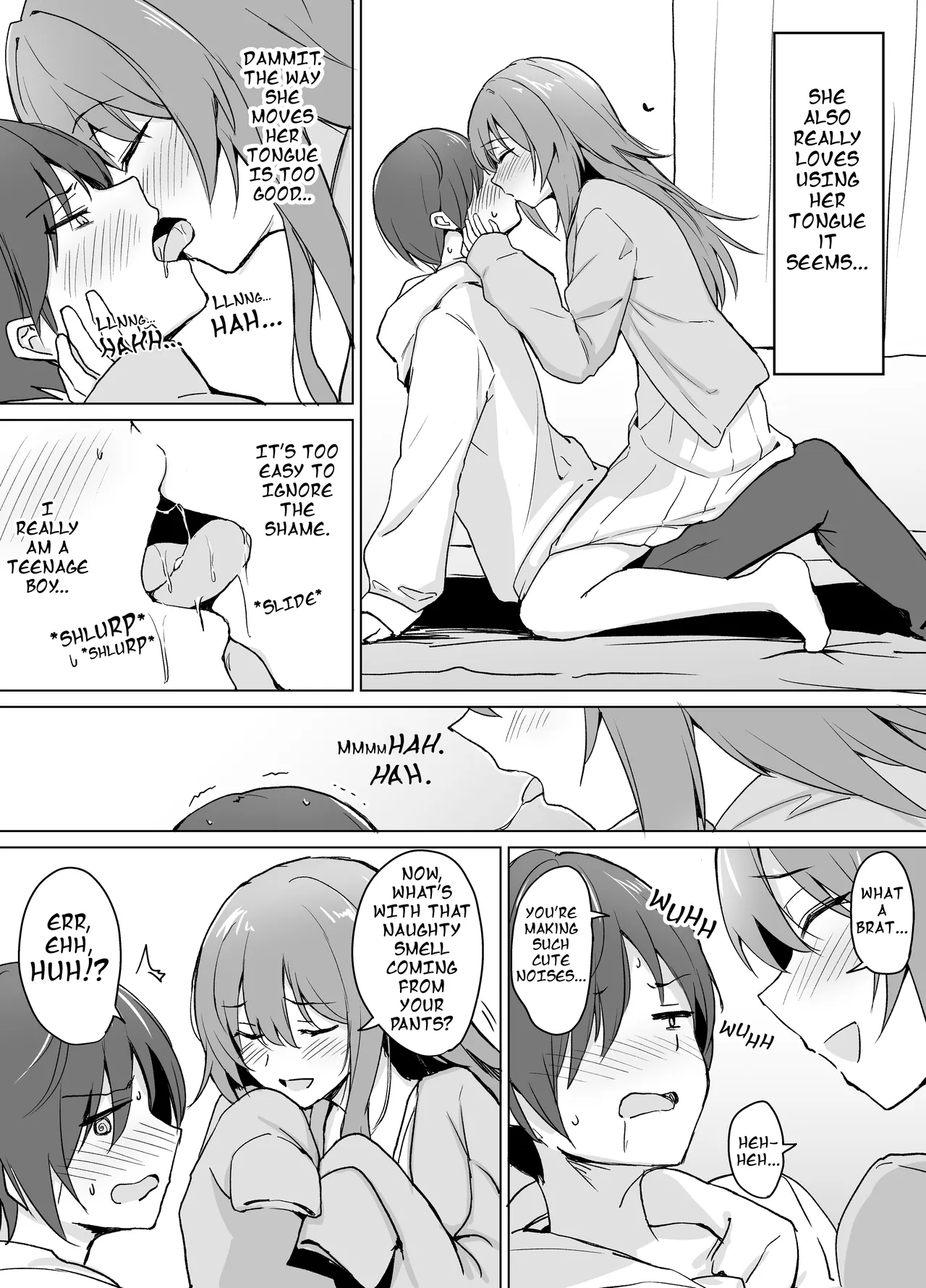 Moumoku Uza-Garami Onee-chan to Chotto Ecchi na Wacha-Wacha Nakayoshi Hon. page 4 full