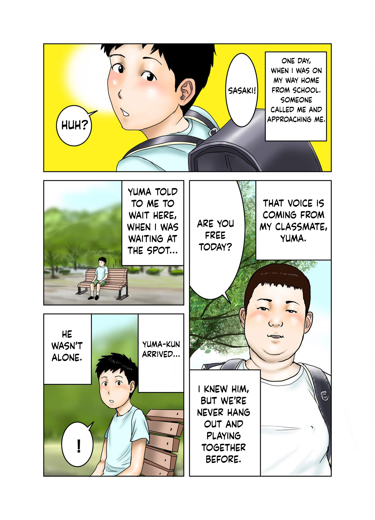 Tomodachi ga Tsuretekita Oba-san 1 page 2 full