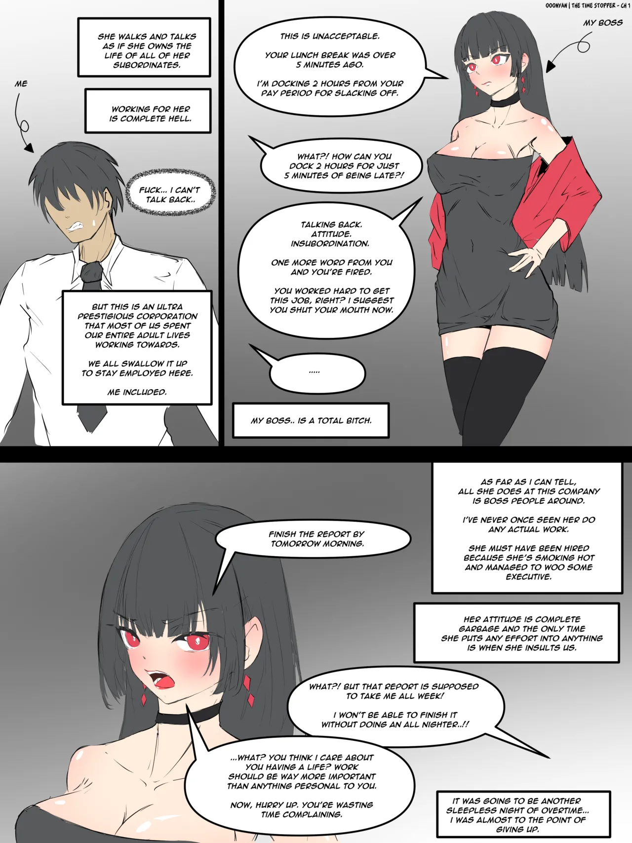 The Time Stopper CH 1 page 1 full