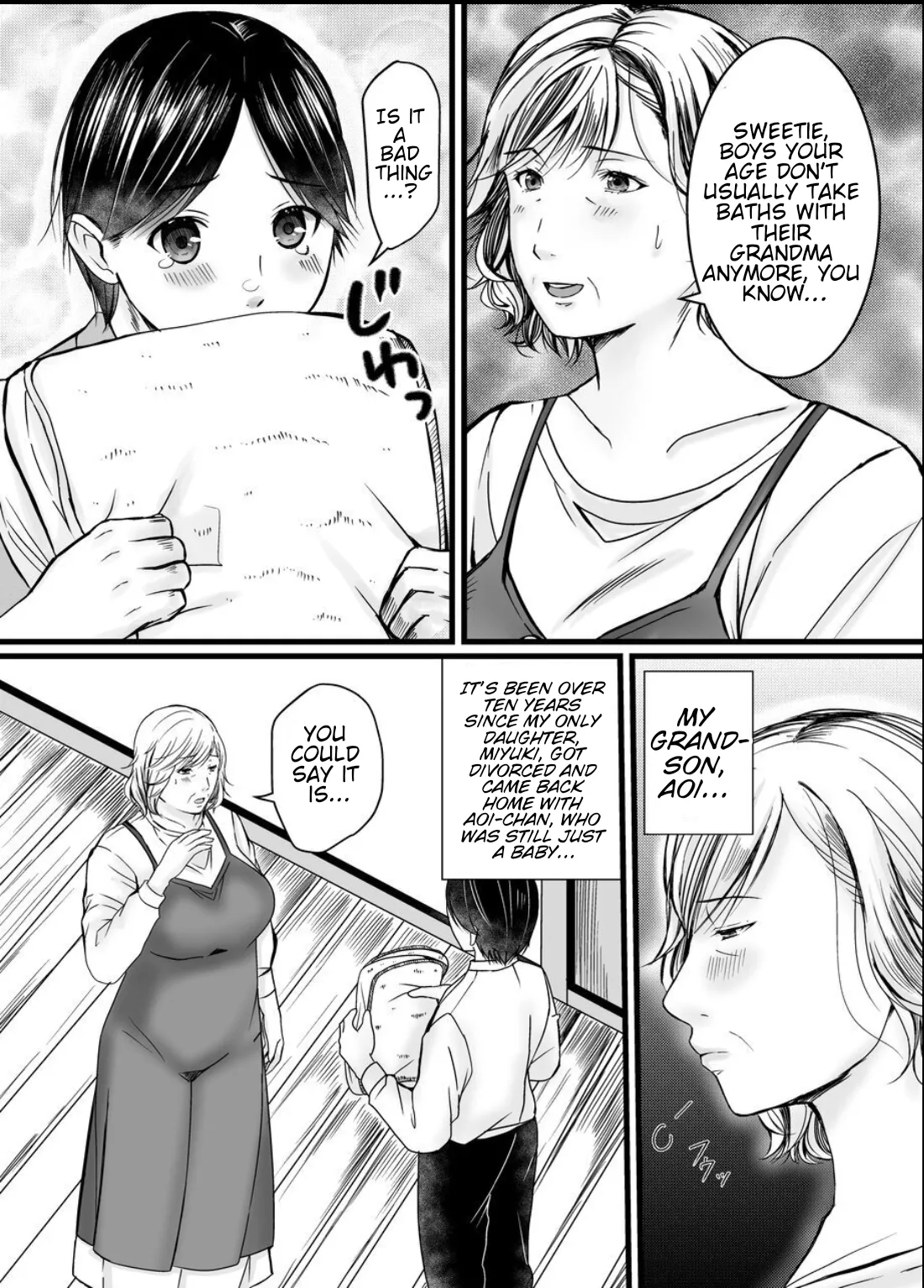 I have a secret relationship with my grandmother, without my mother knowing... ♡ page 3 full