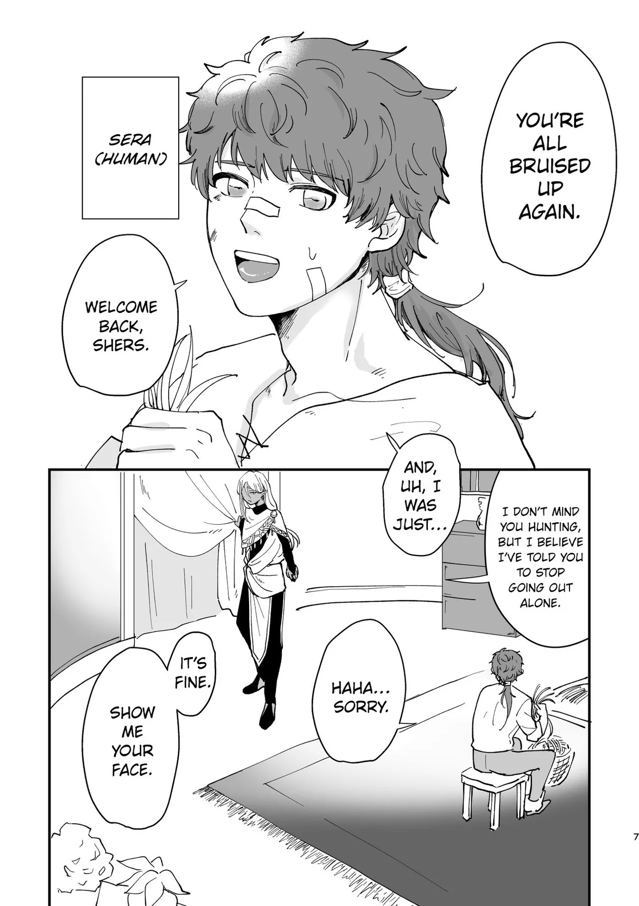 Hatsujou Elf to Dekiai Ecchi | Loving Sex With a Horny Elf. page 6 full