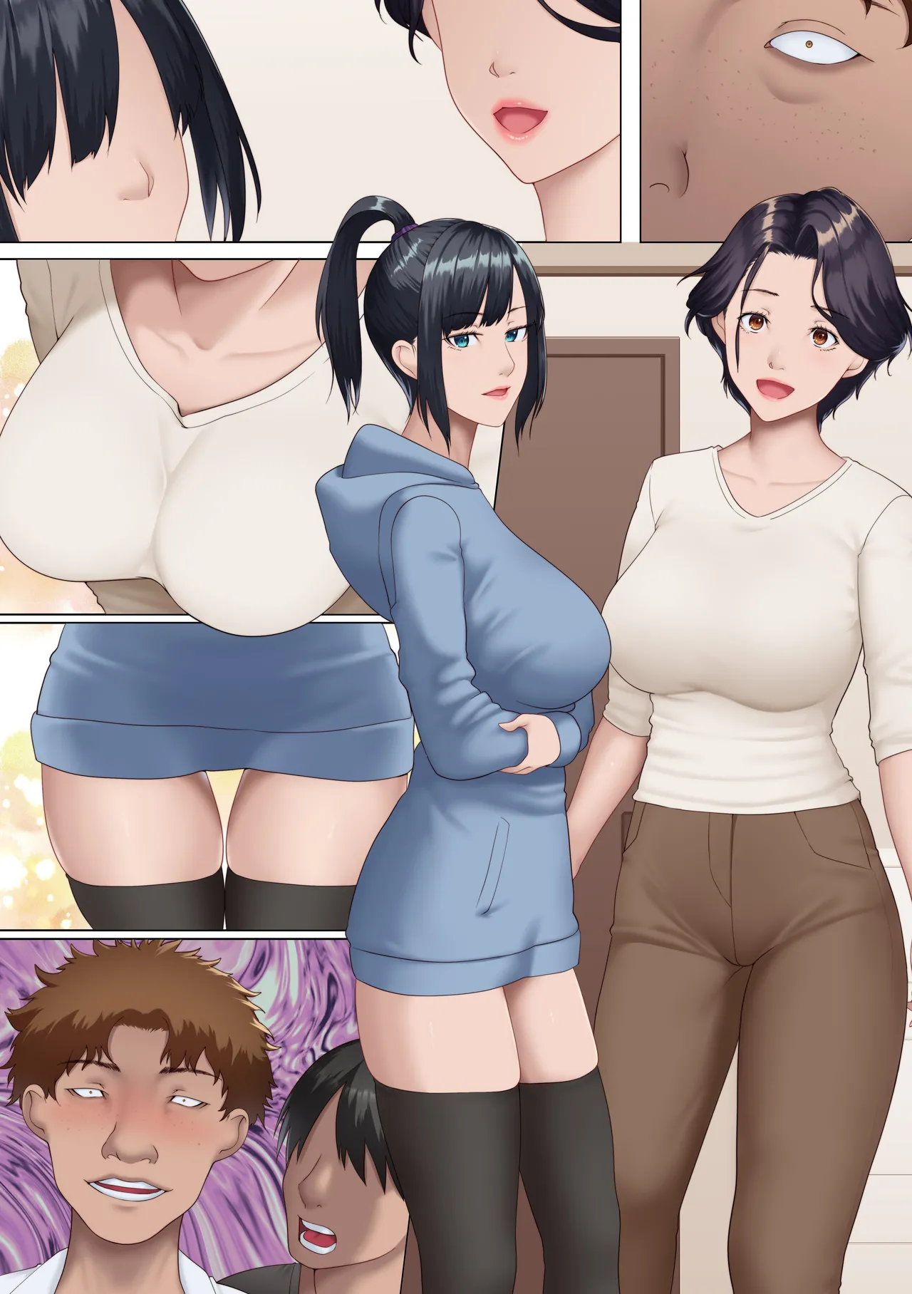 [NCP] お前の母親と姉貴、もう俺のだから。弱みを握られデカすぎちんぽブチ込まれて毎日快楽漬けにされて Hentai - Raw  27