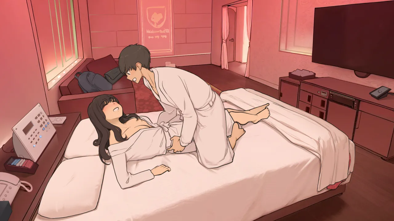 Osananajimi doshi, tere to kincho to gikochina-sa ga aritsutsu no hatsu rabuho page 8 full