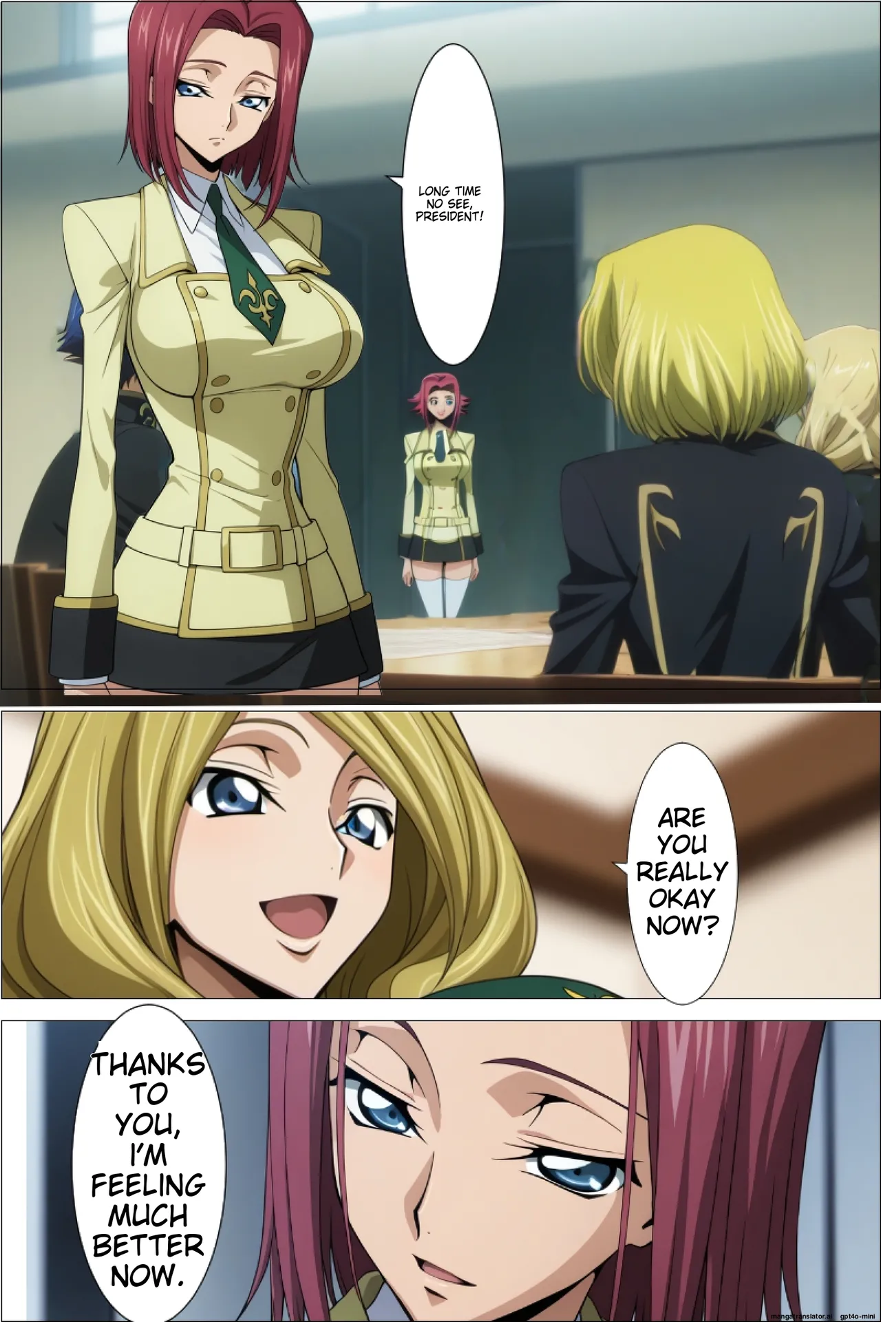 Kallen Dominated by the Student Council   ENG page 1 full