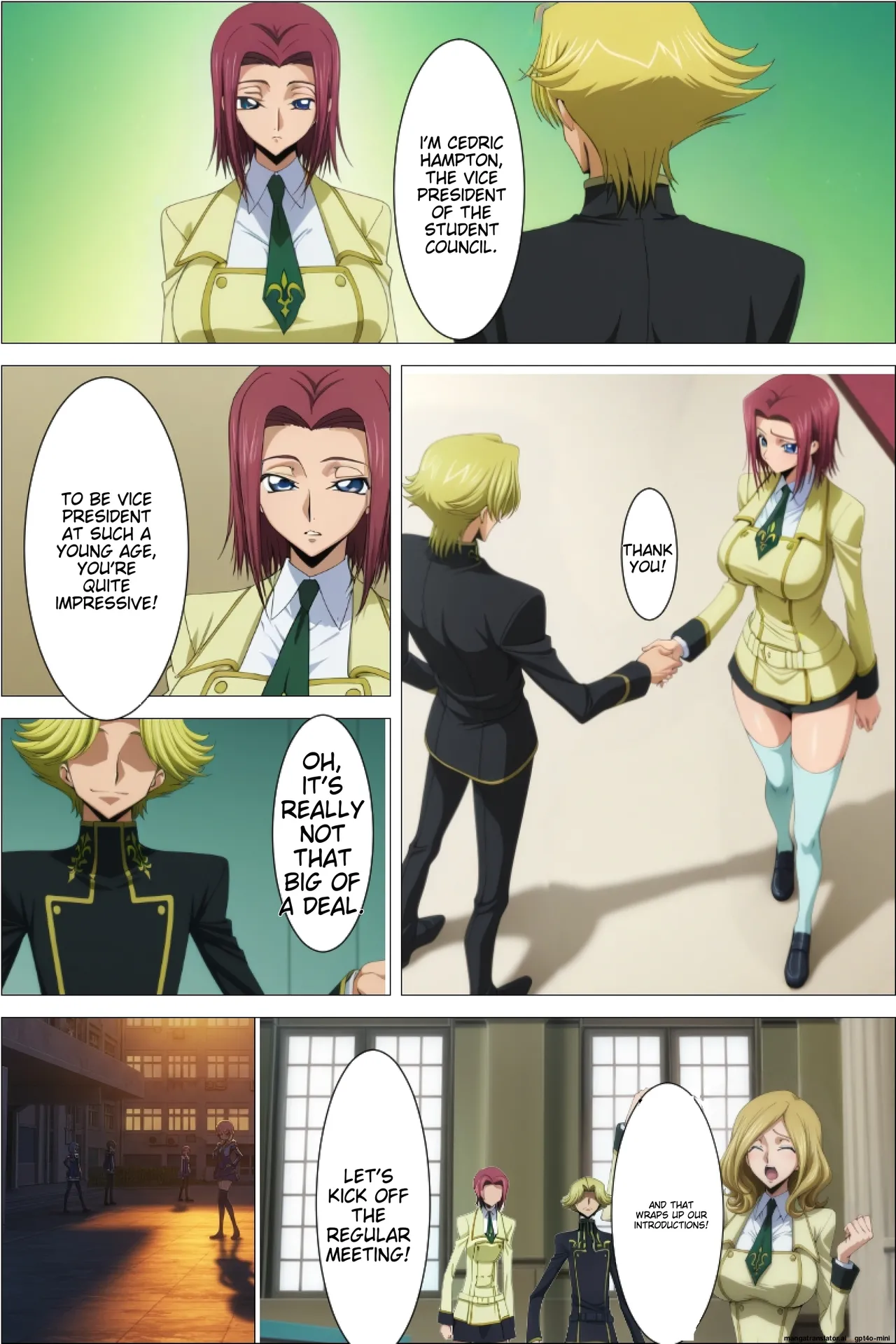 Kallen Dominated by the Student Council   ENG page 3 full