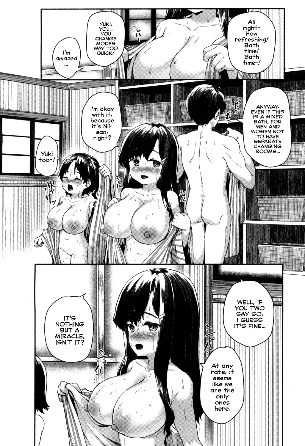 Breeding with Two Bunnies!! ~Yuki and Shinano in Heat at the Hot Spring~ page 8 full