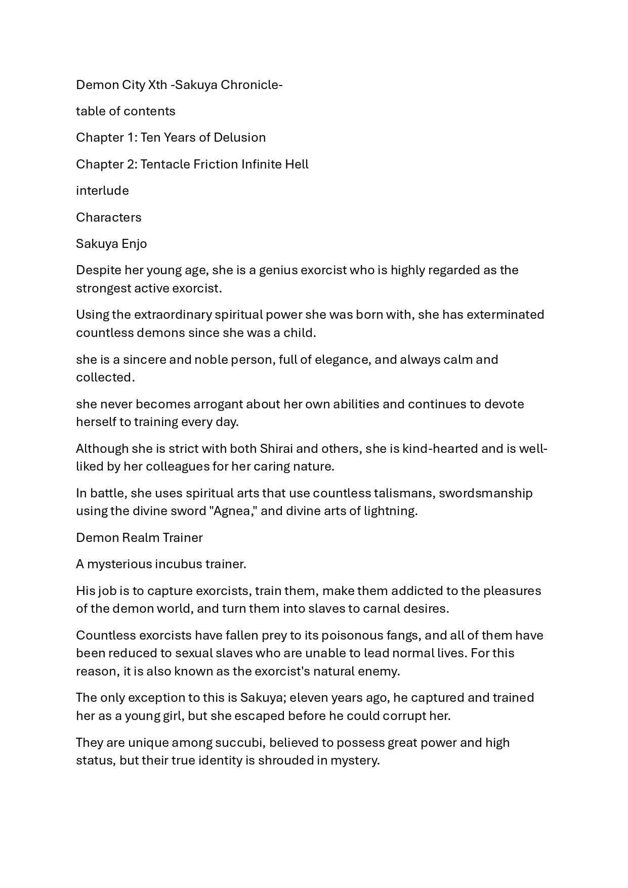 Matai Toshi Xth Sakuya Chronicle page 2 full