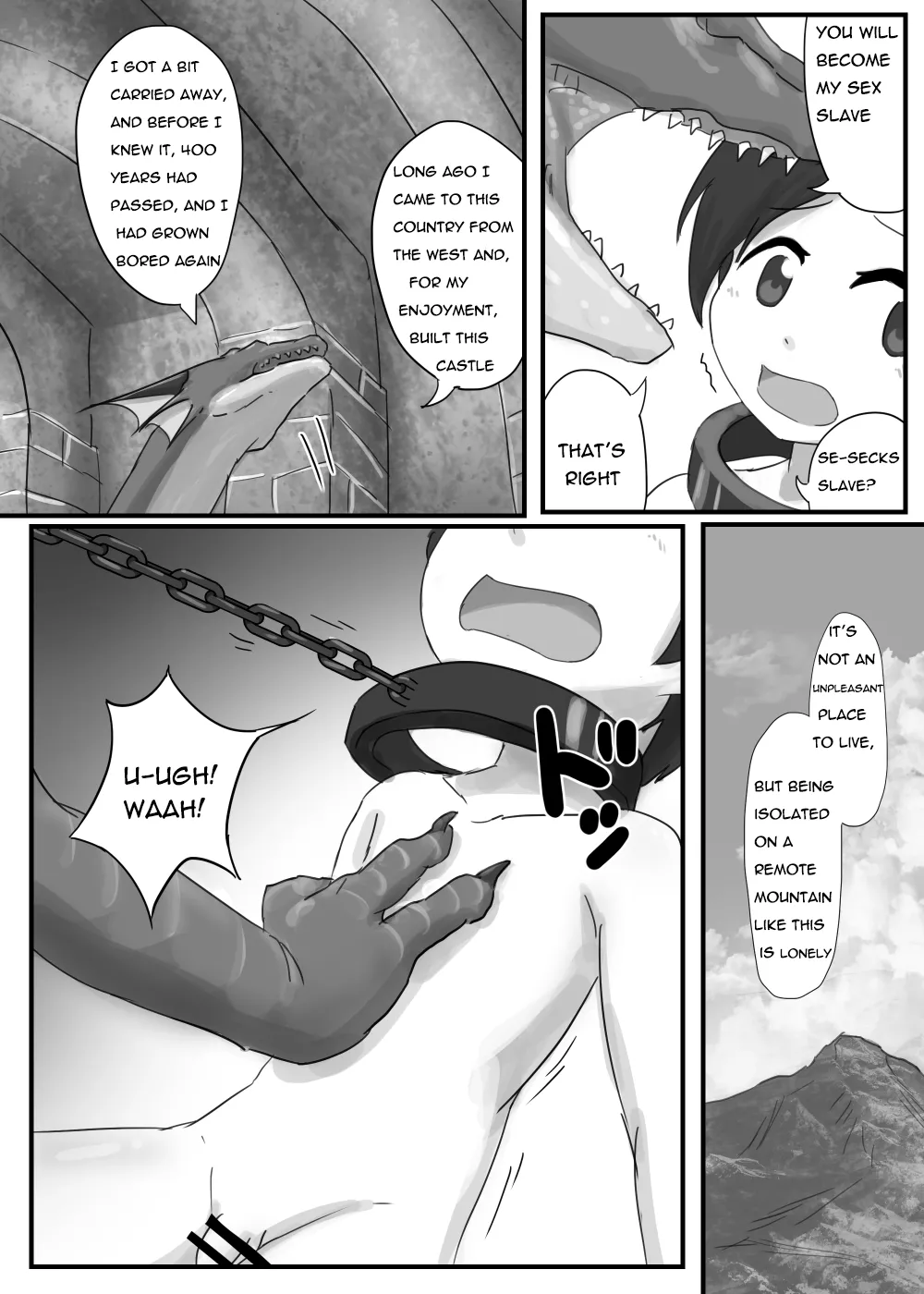 The Dragon's Lower Maw  + misc page 6 full