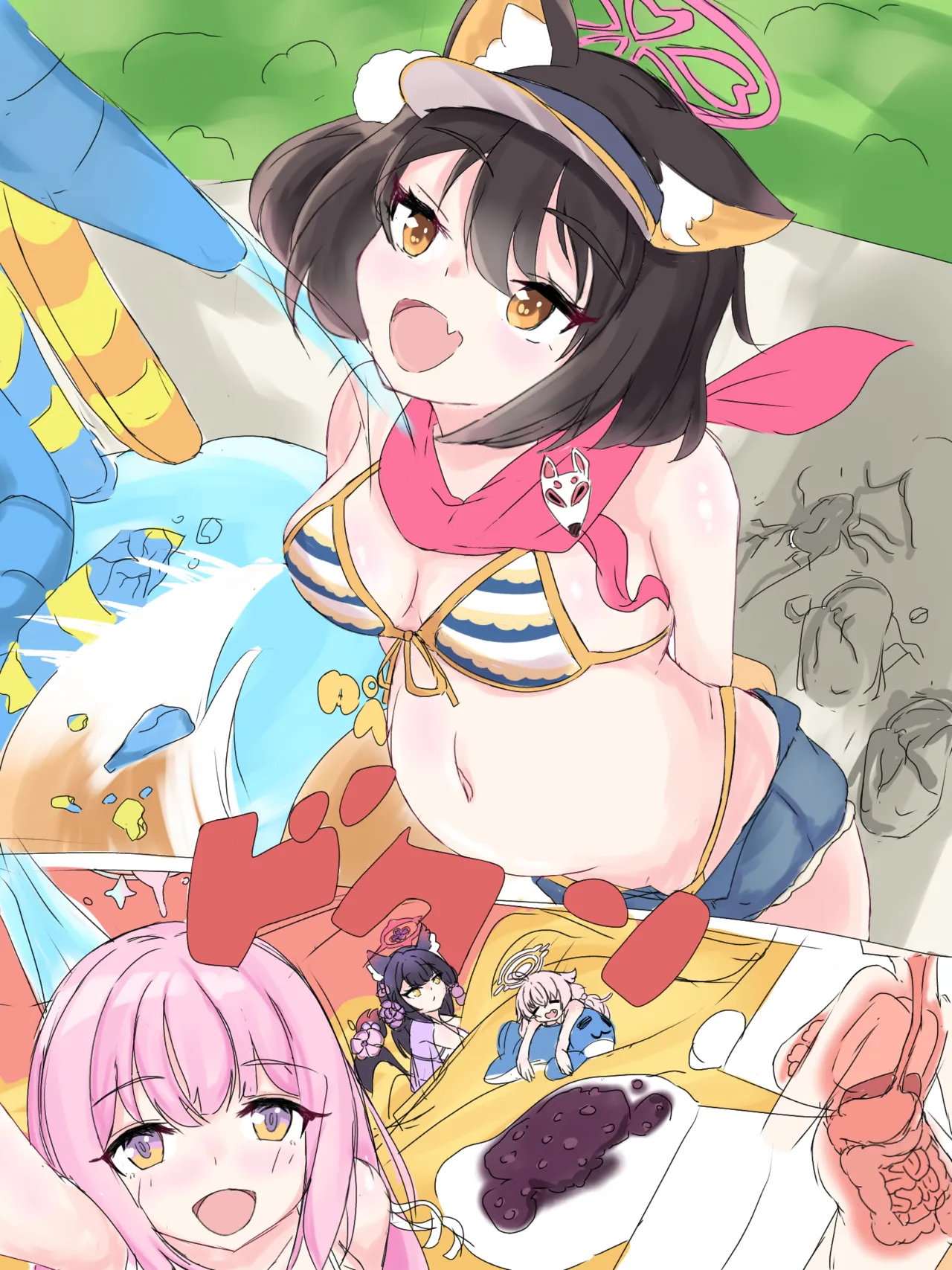 Izuna vore pool side page 2 full