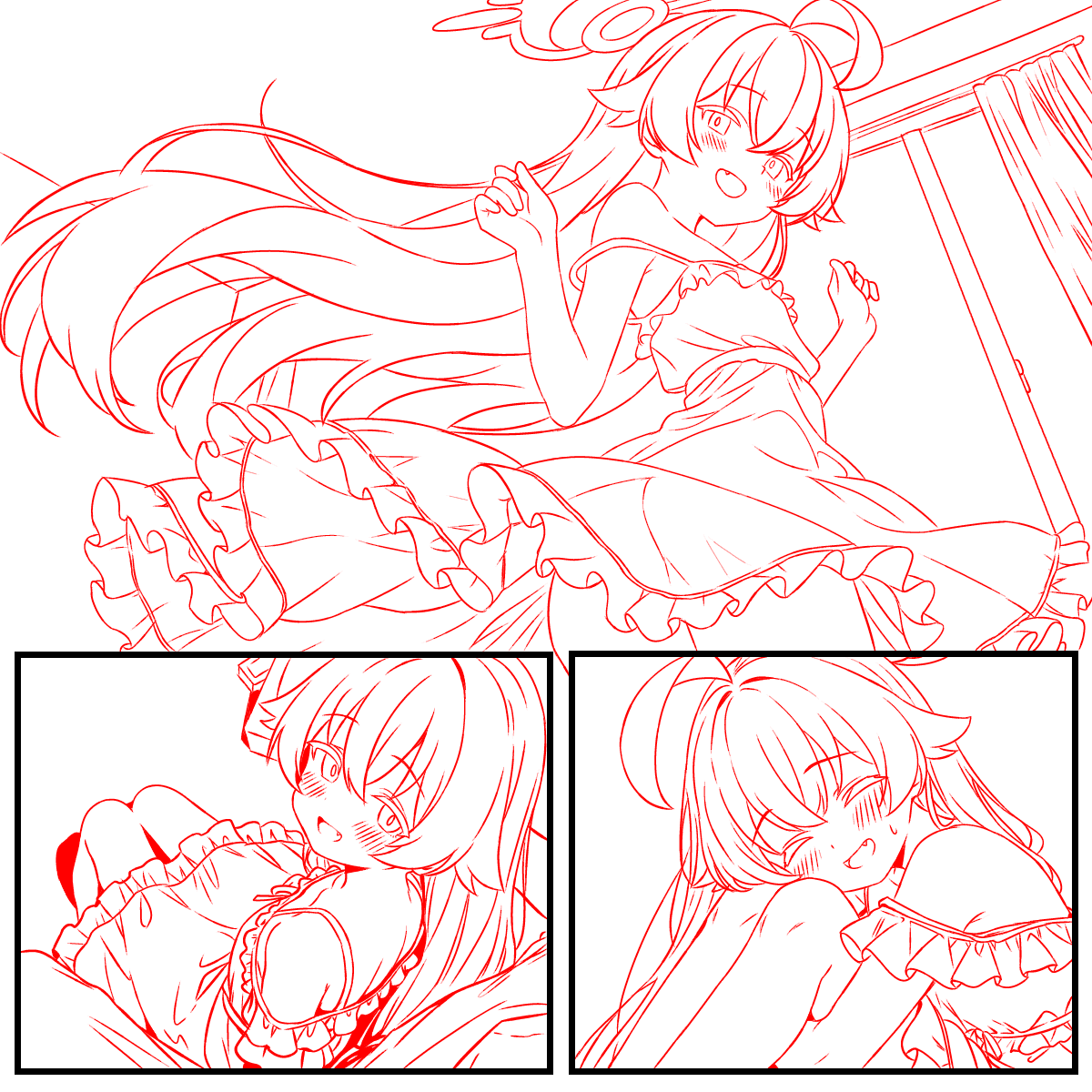 ホシノと自宅デートでマッサージ♡ page 4 full