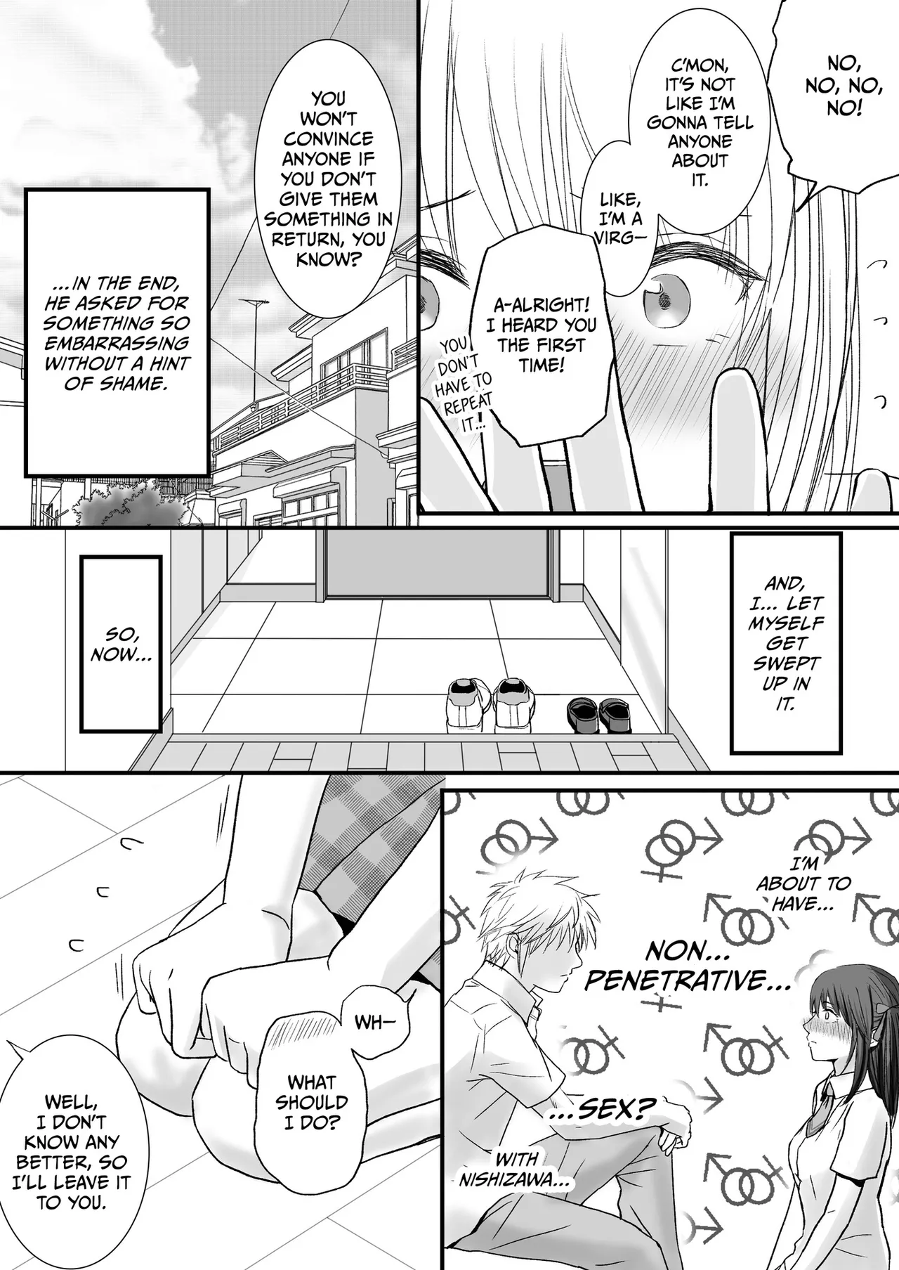 Sumata dake tte Itta no ni… Nurutto Sounyuusarechatta Yuutousei no Omocha | You Said It'd Just Be Grinding... But You Ended up Slipping It In. Now I'm Just the Top Student's Toy. page 8 full