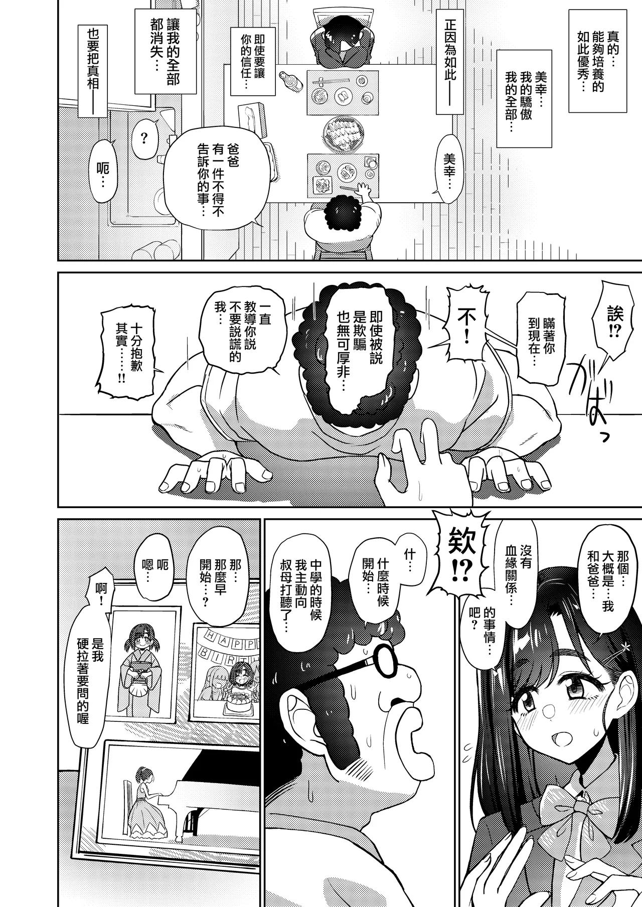 Otokodehitotsude Sodateageta Youshitanrei x Zunoumeiseki x Seiyoku Gekikyou nado Sukebe Bakunyuu Fathercon Musume to Namahame Nakadashi Kinshinsoukan Shichau Hanashi. page 4 full