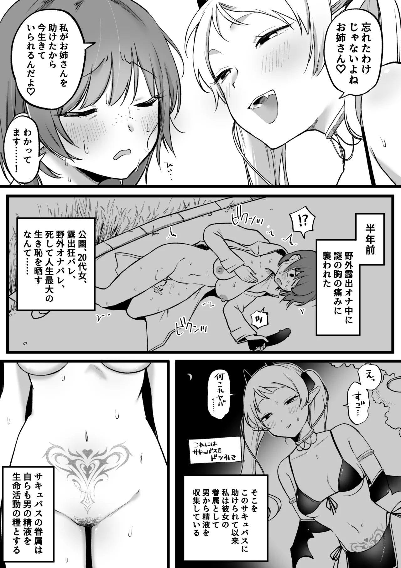 サキュバスのパシリになったOLの末路 page 3 full