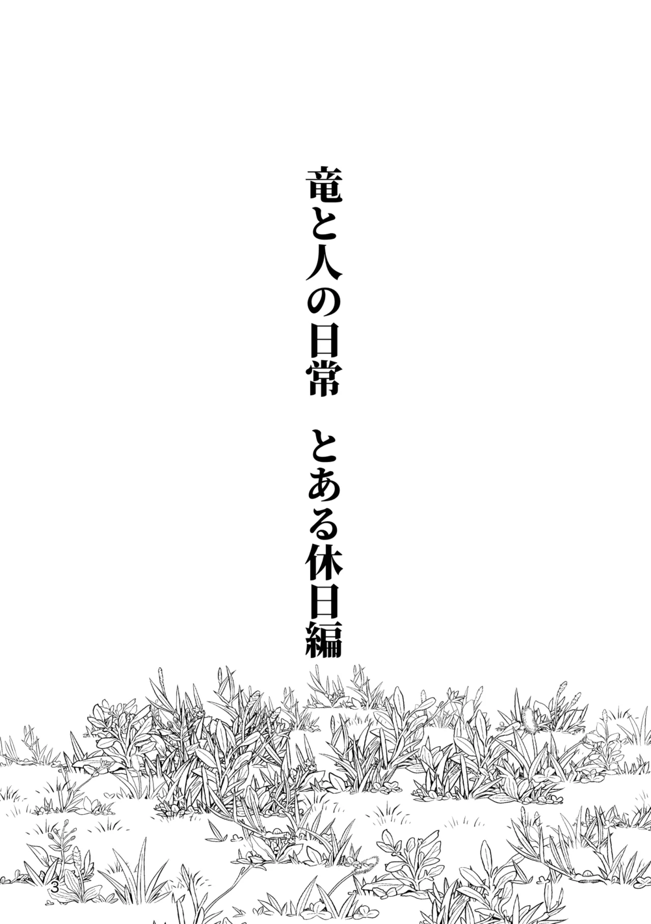 竜と人の日常 page 3 full