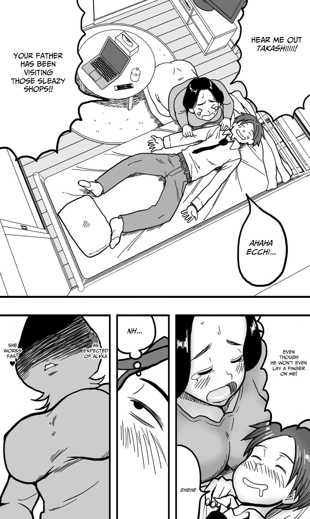 Yopparatta Musuko ga DeliHeal-jou to Machigaete Jitsu no Haha no Bakunyuu o Momishidaita Kekka page 5 full