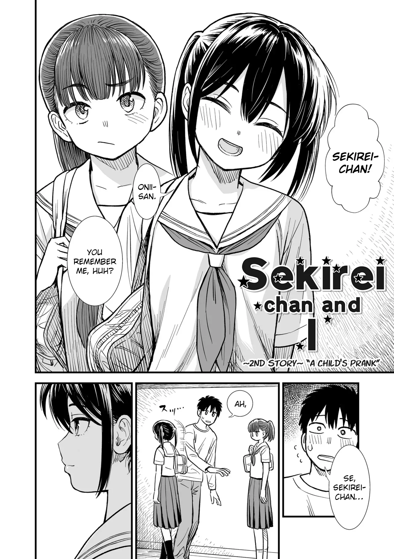 Kodomo no Itazura  | Sekirei-chan and I Ch. 2 "A Child's Prank" page 2 full