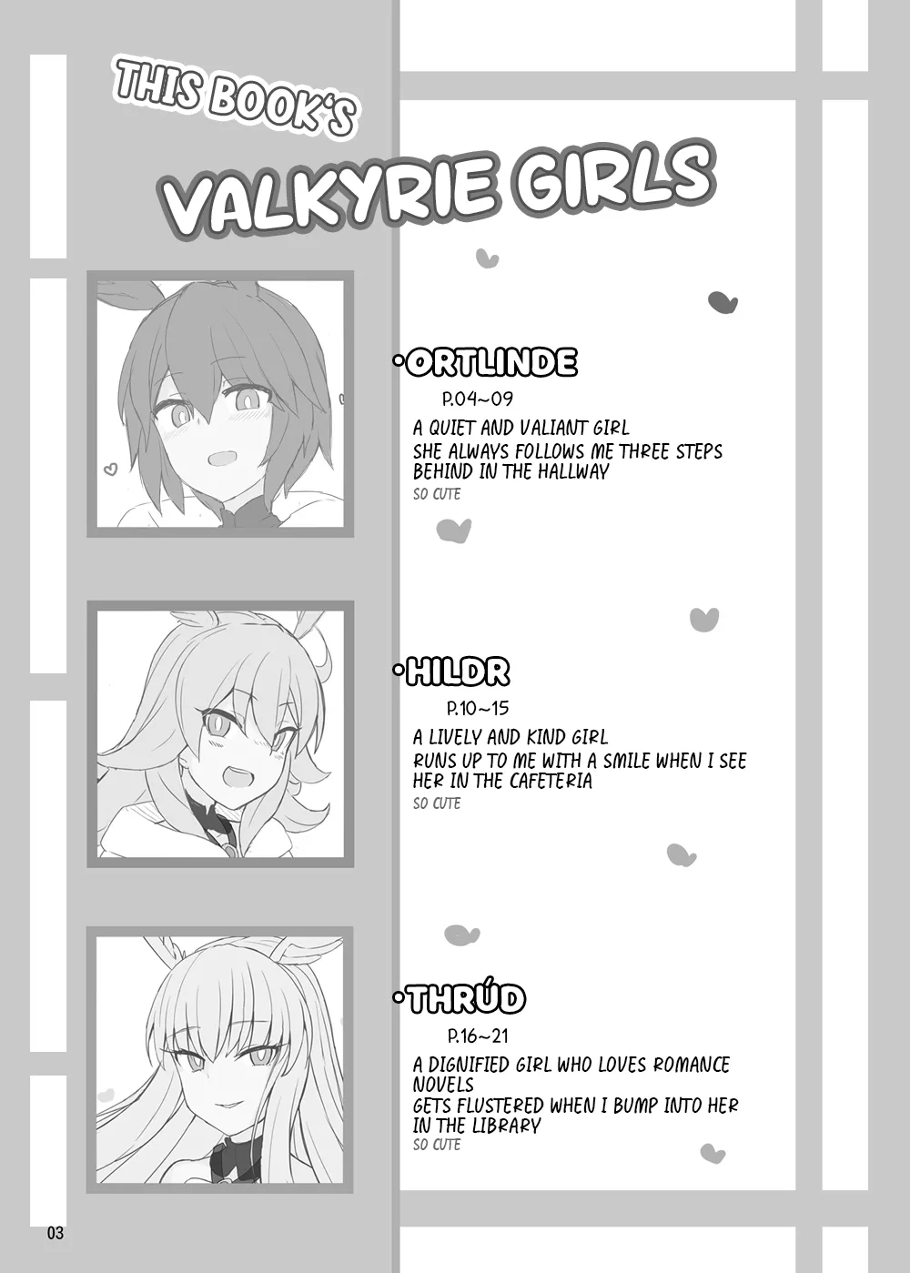 RagLíf ~A book about love and sex with the Valkyries~ page 2 full