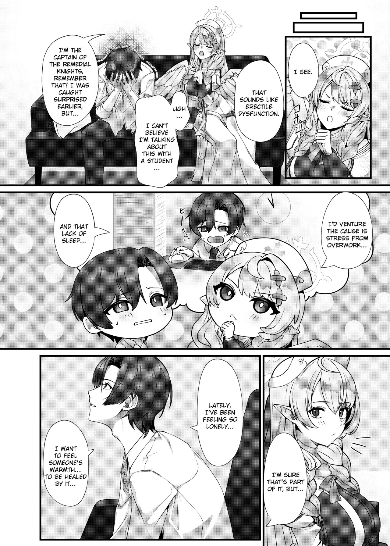 Sensei ni Kyuugo no Te o! | A Helping Hand for Sensei! page 10 full