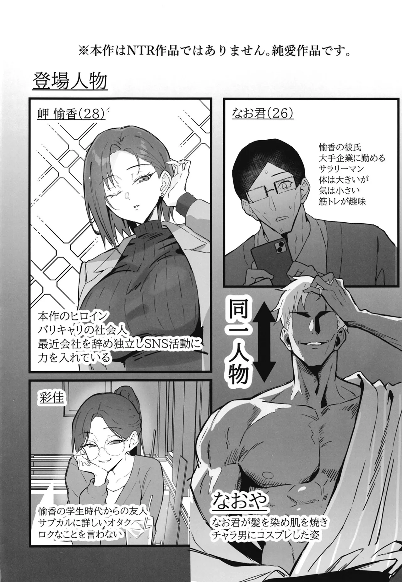 Cool-kei Toshiue BariCare Kanojo Songen Hakai Wakan2 Jun-ai NTR Gokko Hen~ page 3 full