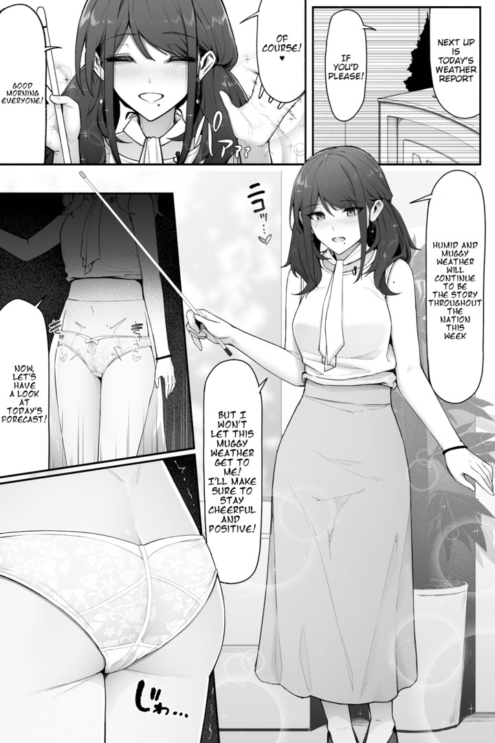 Weather Girl is Desperate to Pee page 1 full