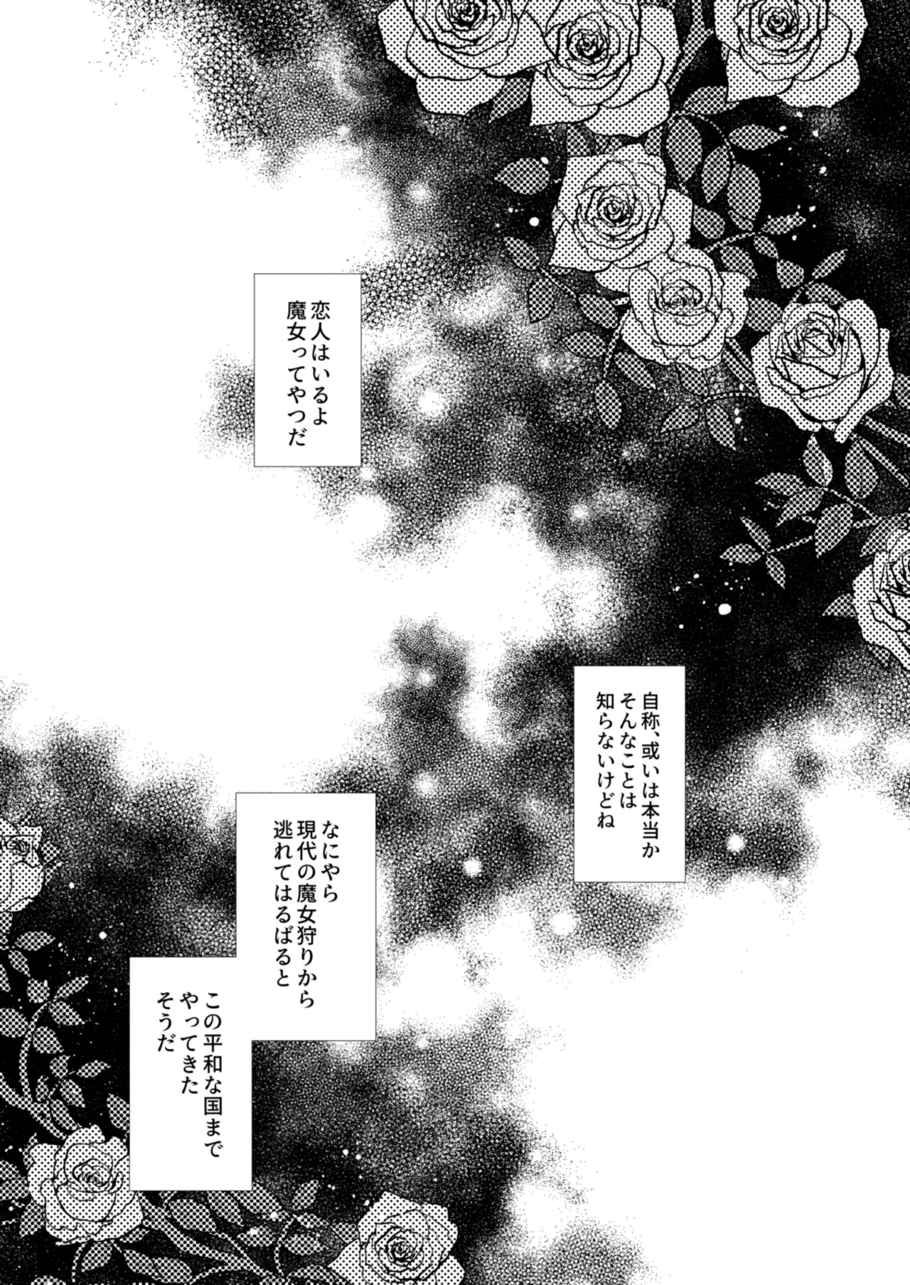 彼女と彼女の幸福原理 ～魔女は用心棒に恋をした～ page 4 full