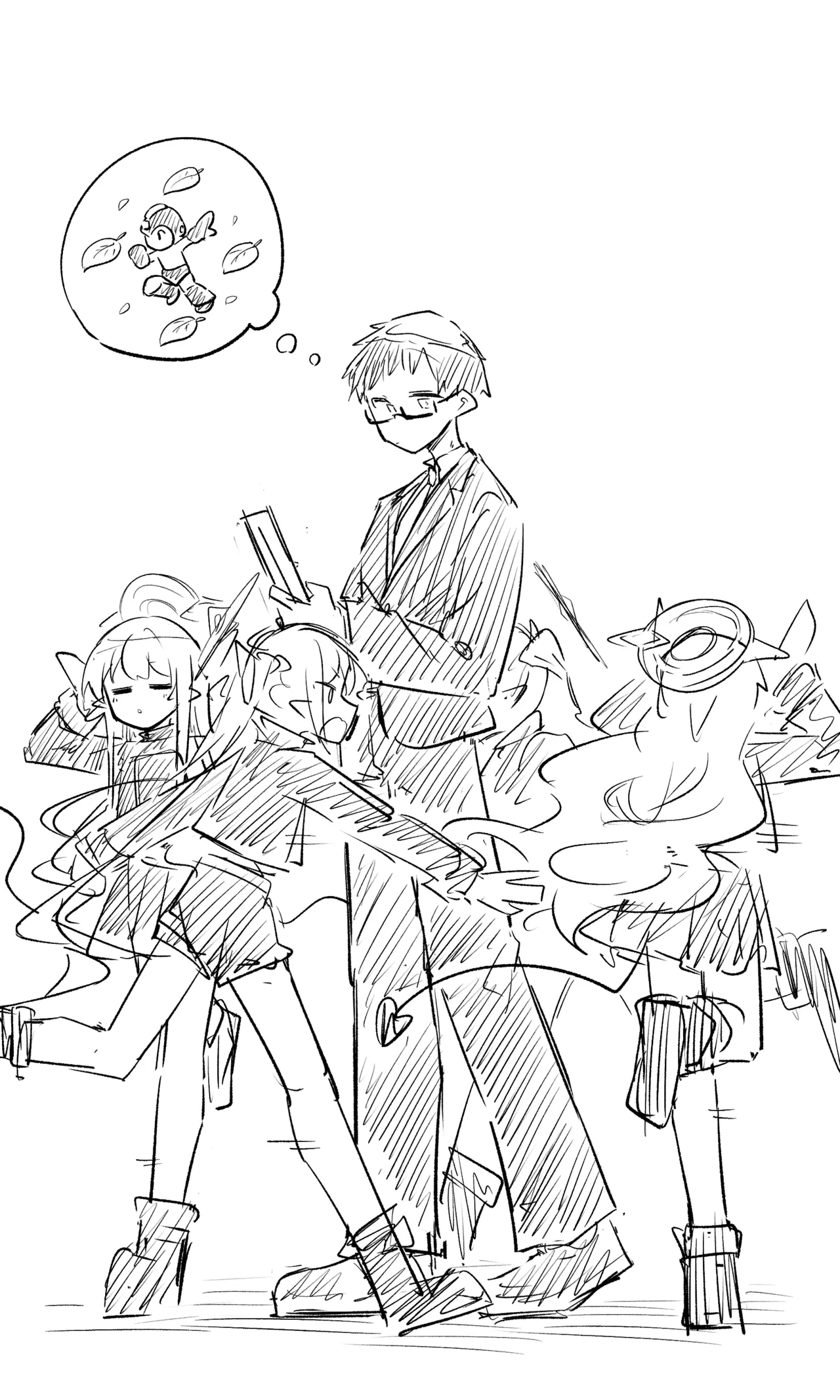 创作老师×碧蓝档案学生合集3 page 9 full