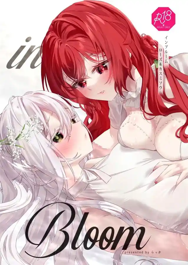 in Bloom - Rose & Gypsophila page 1 full