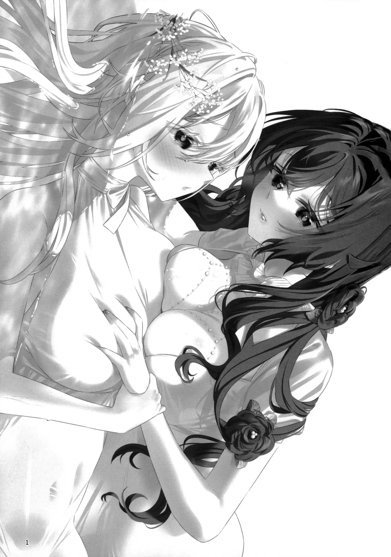 in Bloom - Rose & Gypsophila page 3 full