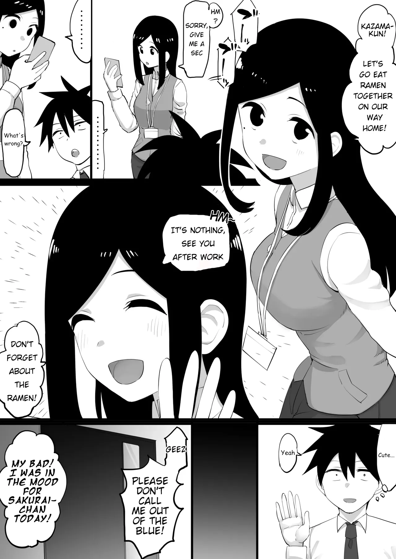 Saimin Sakurai Ecchi Manga page 1 full