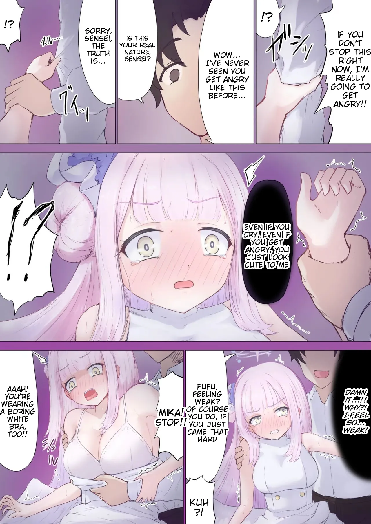 Mika, Sensei Irekawari TS page 8 full