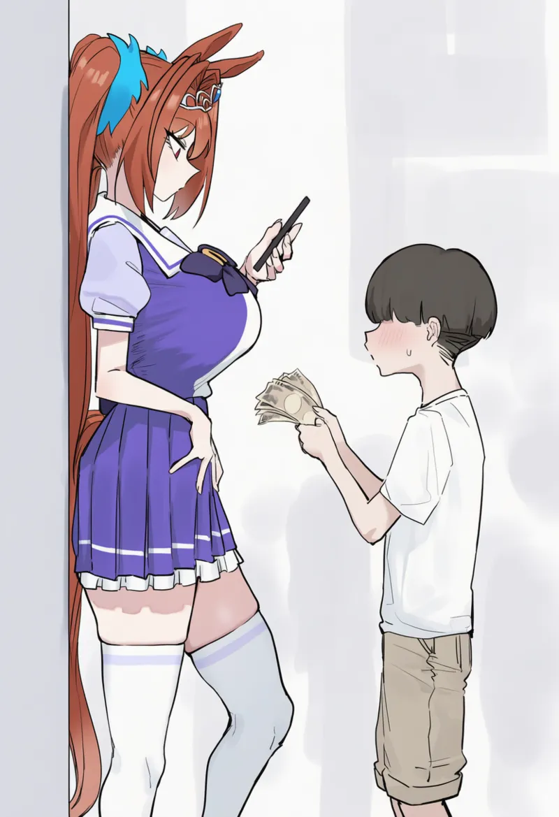 I heard there's a woman who'll do it for you if you pay page 1 full