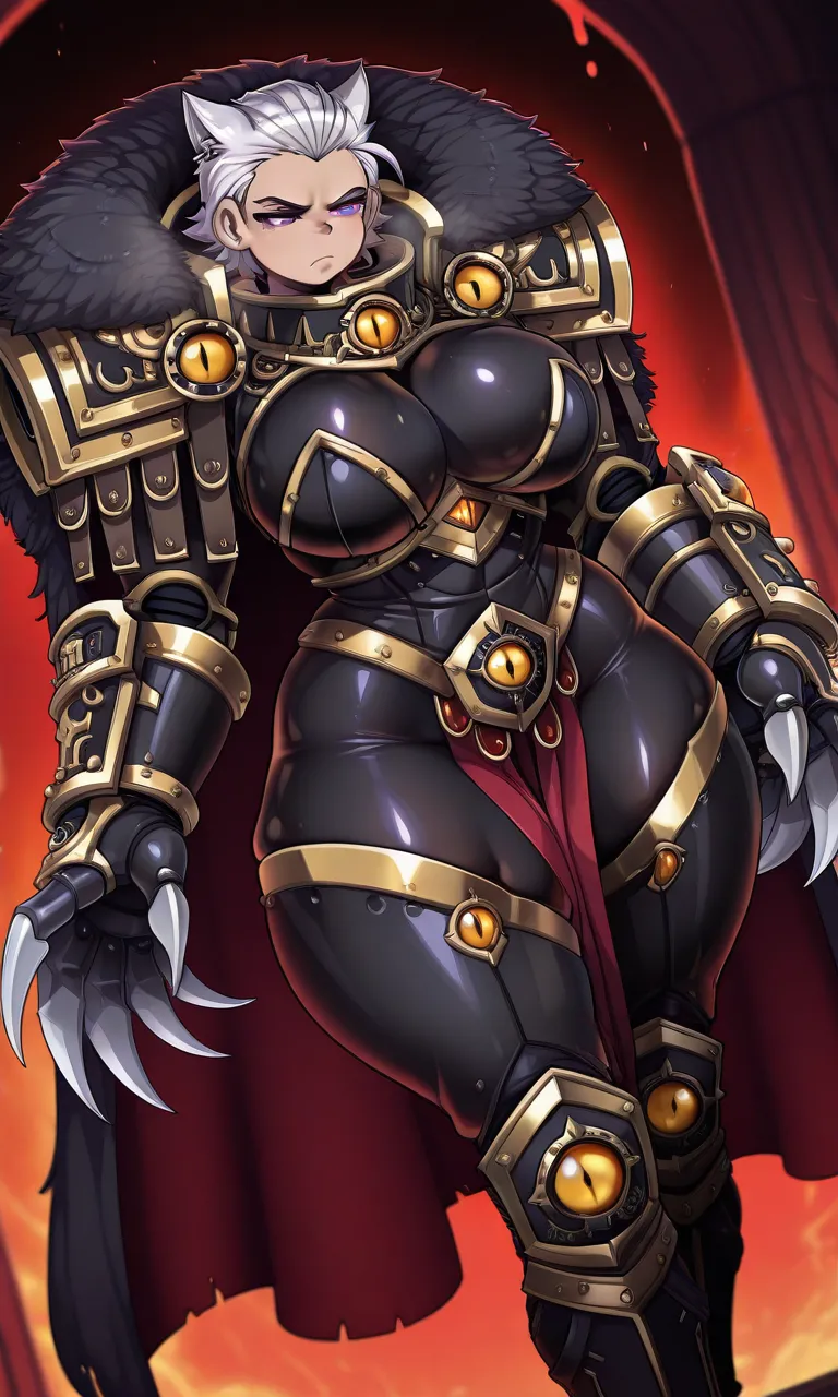 Warhammer 40k - Fem-Horus daidoujipv ai generated page 10 full