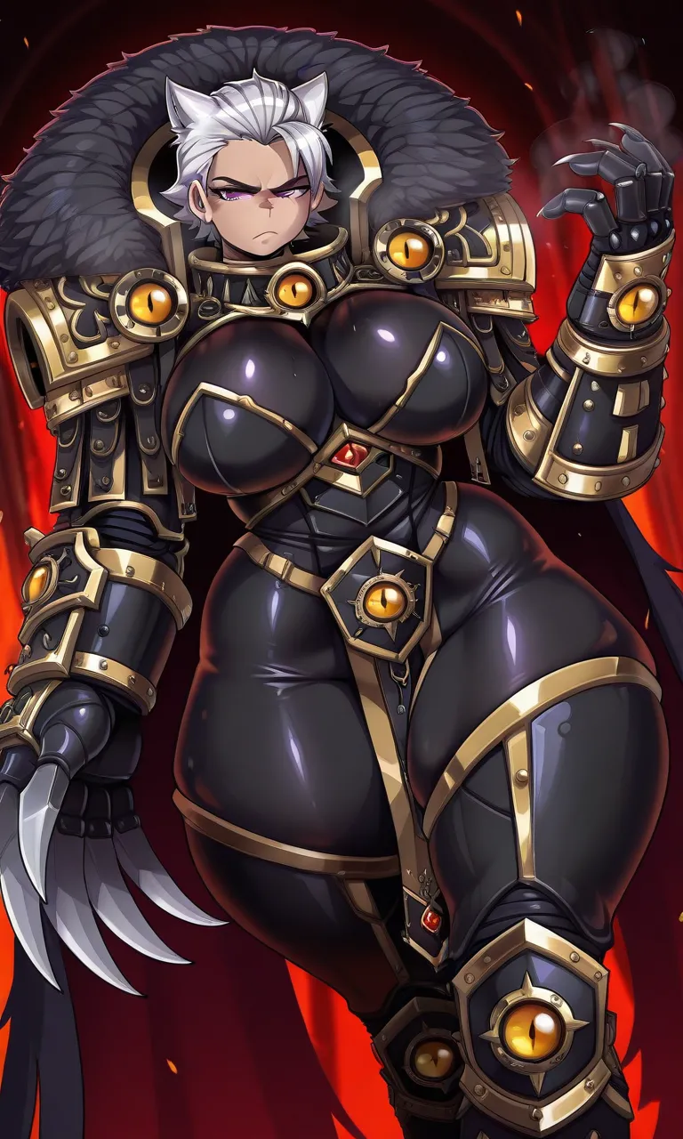 Warhammer 40k - Fem-Horus daidoujipv ai generated page 5 full