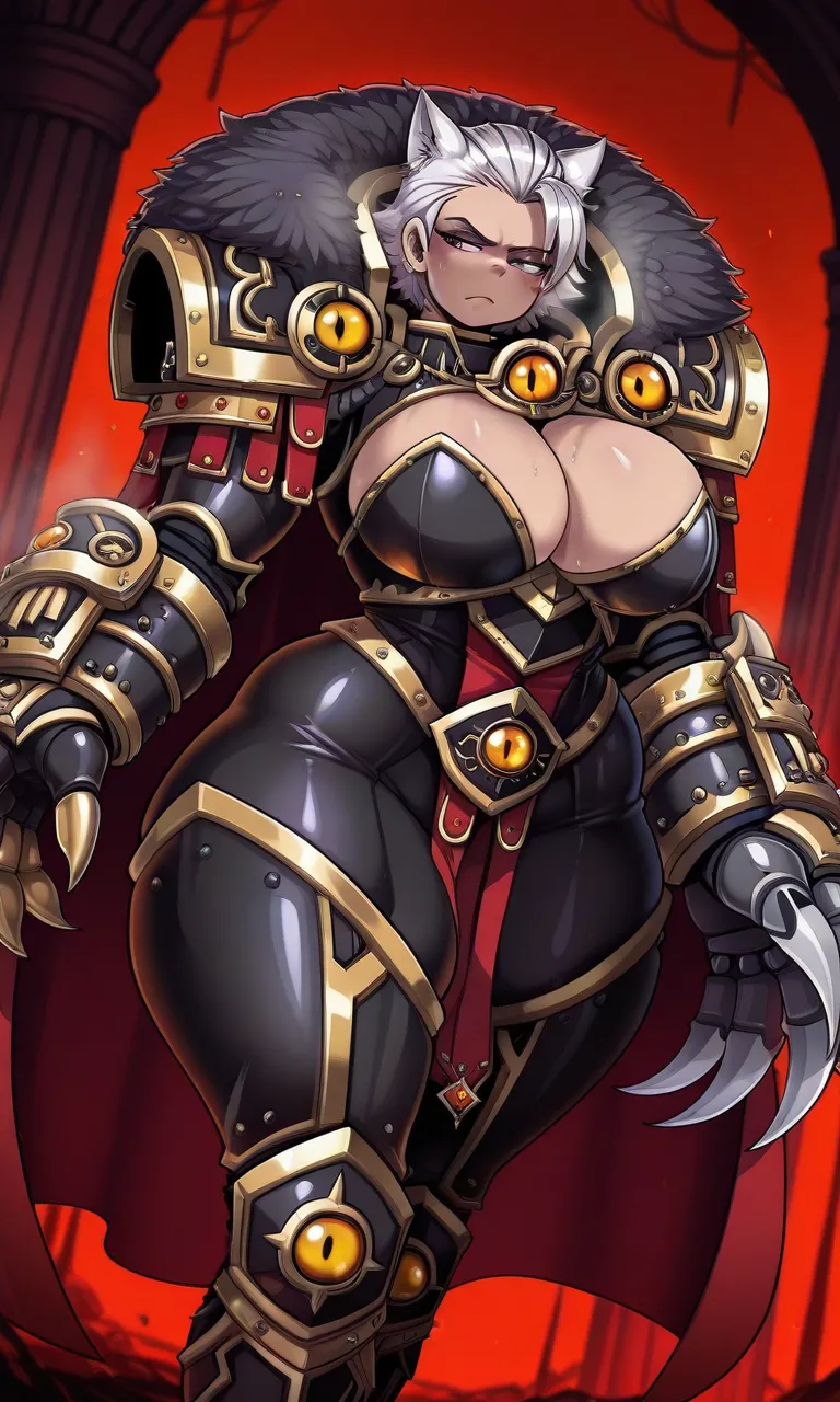 Warhammer 40k - Fem-Horus daidoujipv ai generated page 6 full